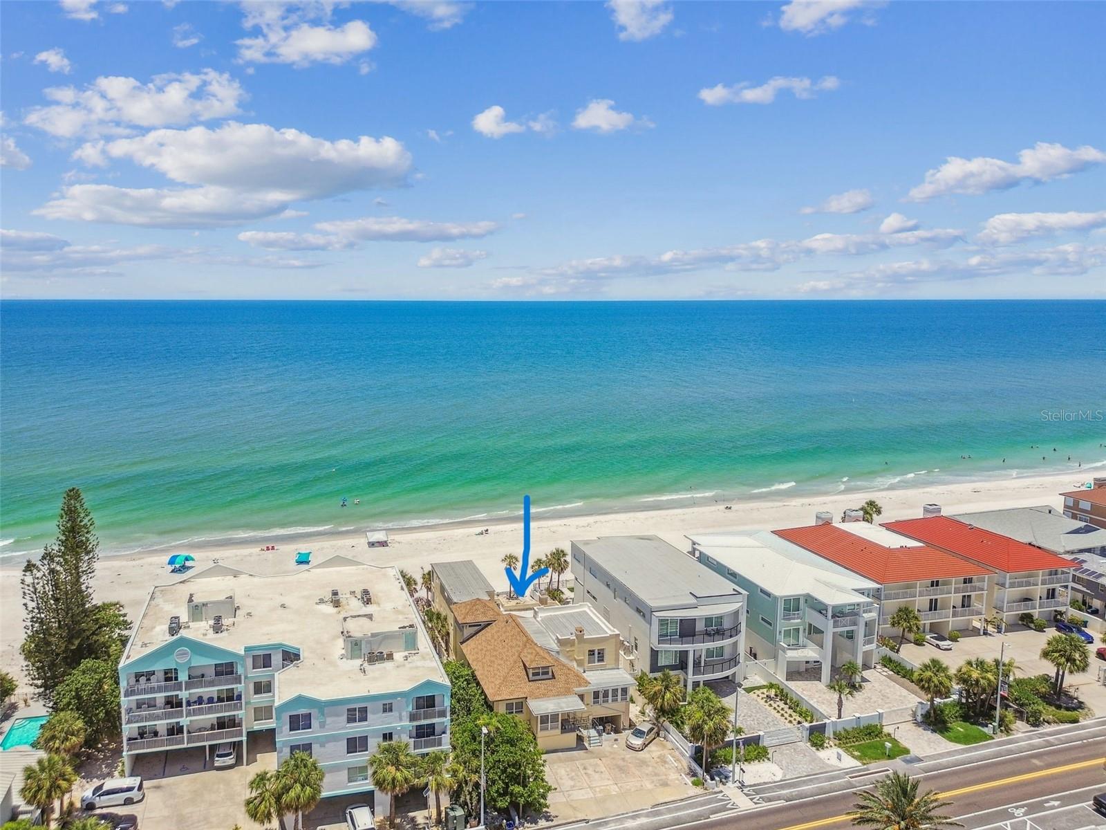 PRIME GULF OF MEXICO & INTRACOSTAL ACCESS with UNLIMITED POTENTIAL. Best of Both Worlds!! An exceptional opportunity to own a prime property with 60' beach frontage right on the Gulf of Mexico where the possibilities are as limitless as the views. This generously sized 15,200 sq. ft. (10,500 Usable) lot offers ample space for an exclusive custom estate or a multi-family income generating unit. Included is a dedicated space on the Intracoastal Waterway-ideal for building your own private dock and enjoying easy access to boating and water activities. The existing home, which previously housed multiple rental rooms/units is in need of a complete renovation or a teardown. It currently includes 8 bedrooms and 6.5 bathrooms. However, the true value lies in the land itself and its zoning for future development. With its strategic location on the Gulf and the Intracoastal, this lot offers potential for a grand single family home or a luxury multi-unit complex. Nestled in The "Narrows" you can enjoy access to world class beaches, boating, fishing and dining, with public transportation, the Jolley trolley stops right outside your front door. Whether you're an investor seeking long-term value or a discerning buyer ready to build your dream home this property is for you.