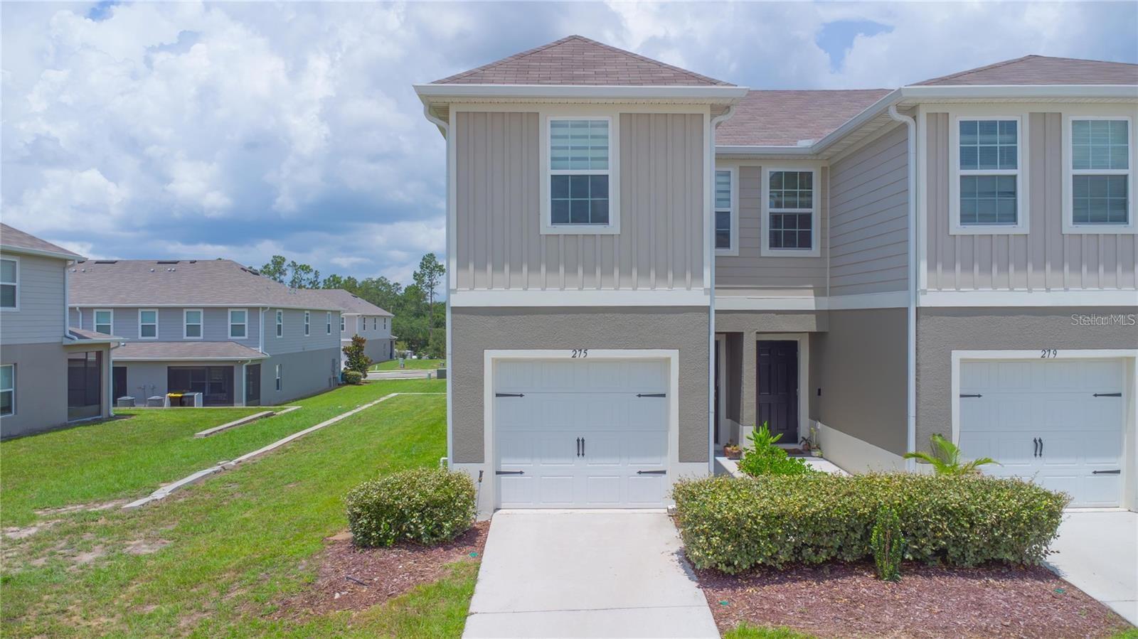 This beautifully maintained 3-bedroom, 2-bathroom end-unit townhome offers comfort, privacy, and modern living in a desirable, well-kept community. Enjoy the convenience of an attached 1-car garage, a charming front entry, and upgraded finishes throughout.
The spacious open-concept layout is perfect for relaxing or entertaining, while the kitchen features sleek cabinetry, ample counter space, and modern appliances. Upstairs, you’ll find generously sized bedrooms, including a private primary suite with en-suite bath and great closet space.
Step out back to your covered patio, overlooking open green space with no rear neighbors—a peaceful place to unwind. As an end unit, this home is filled with natural light and offers extra yard space.
Located just minutes from shopping, dining, schools, and major highways, this home offers easy access to everything Central Florida has to offer.
Don’t miss this opportunity—schedule your showing today and make this wonderful townhome your next rental home!