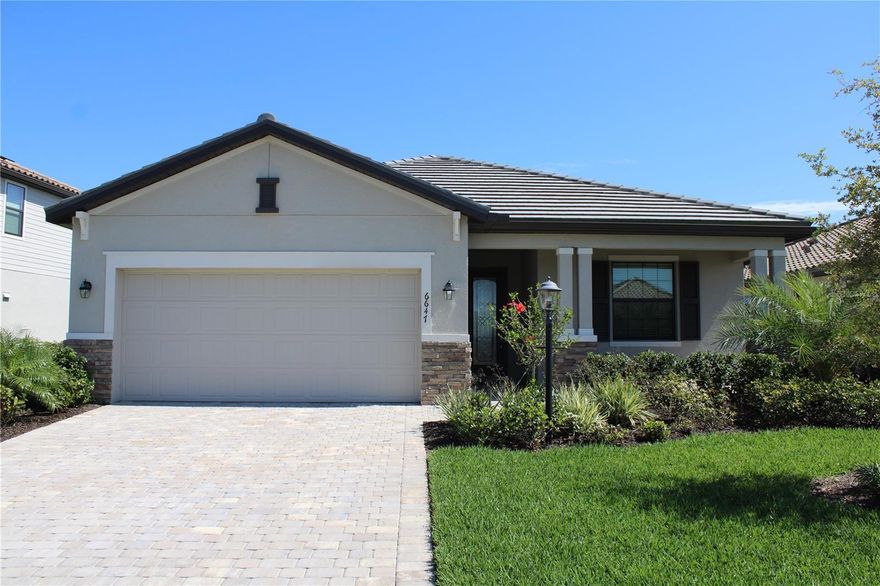 POLO RUN! This is an absolutely beautiful 3 bedroom 3 bathroom home with an open floor plan overlooking a large backyard and awesome lake with Eastern exposure for you to sit in the screened in lanai and enjoy a beautiful sunrise. Polo Run is a gated community that has a resort style pool along with a beautiful activity center, fitness center, sports courts that include tennis, pickle ball, bocce ball and basketball. This home is perfect for the transitional housing if you are new to the area or waiting for your next home to be built. Centrally located to everything that Lakewood Ranch has to offer such as shopping, fine dining, The Polo Fields and so much more. Contact us today as this is a highly desired area, you will not be disappointed. High Season Rental Rate $4,800 Month / High Season is January, February, March, Off season rental rate is $3,595 per Month / Off season is April - December 2025.