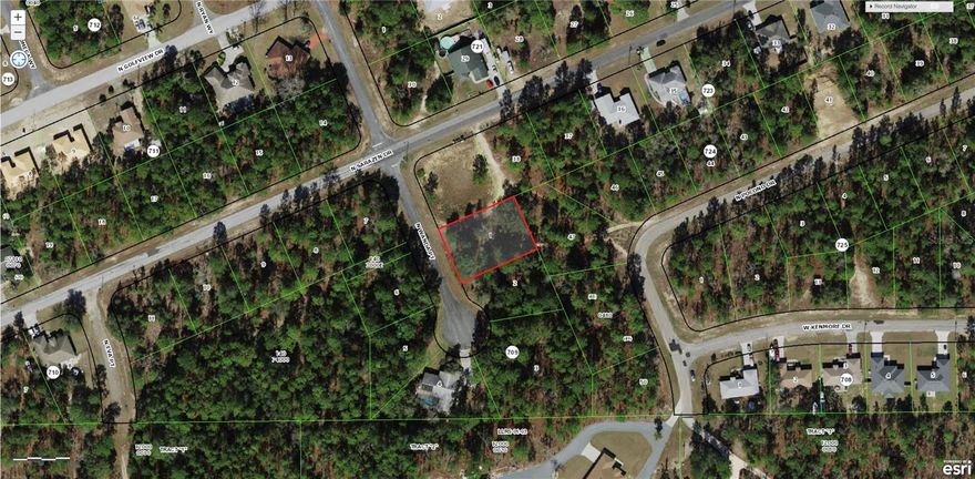 Asphalt paved; public water and septic; Flood zone X; No HOA fee. Parcel ID Akey: 1385423
Large 0.33-acre residential lot in the heart of Citrus Springs ready for your custom home. This lot is larger than typical lot and also a premium lot typically with lot premium of several thousands of dollars that one side is a dry retention pond, no neighbor; and also on cul-de-sac.  Homes located on a cul-de-sac often sell for more—sometimes up to 20% higher—than comparable homes on standard, through-traffic streets. Buyers frequently pay a premium for the reduced traffic, enhanced safety for children, increased privacy, and quieter environment. 

Located near parks, and just 10 miles from the famous Rainbow Springs State Park. Don't miss this chance to own in one of Florida's fastest-growing nature-coast communities! Citrus Springs has tennis courts, bike trails, community center, park with basketball court, softball field & covered pavilion. There are deed covenants, but no HOA currently.