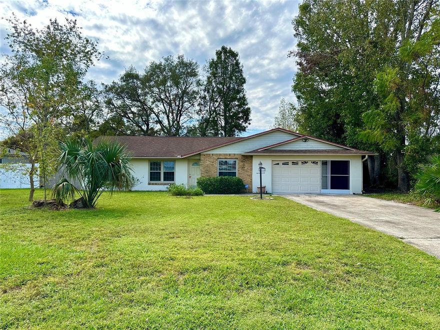 Beautiful 2-bedroom, 2-bathroom home available for rent! This home boasts a newer kitchen with sleek stainless steel appliances and a cozy eat-in area.  The spacious living area features a wood burning fireplace, creating the perfect ambiance for cooler nights.  The master suite is impressively large, providing ample space for all your king-sized furniture needs. The master bathroom has been newly remodeled and showcases a stunning pebble bottom shower and elegant grey marble tile. Additionally, there is a brand new toilet and vanity for your convenience. Step outside into the backyard and discover a pleasant surprise—a huge workshop that can serve as a home office or a dedicated space for crafting and woodworking. The covered and screened-in porch is the ideal spot to relax and enjoy the outdoors, while the fully fenced backyard offers privacy and security.  Located in a great area, this home is conveniently close to shopping centers, restaurants, schools, major highways, and the Sunrail for easy commuting.  Don't miss out on this amazing opportunity!  This home is available for rent starting today.