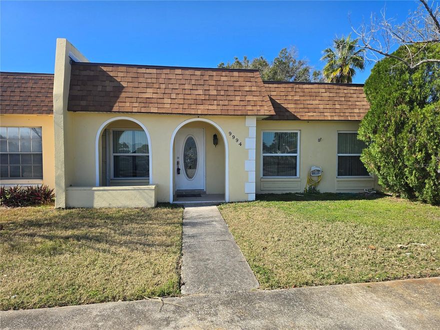 Completely remodeled 3-bedroom 2 full bathroom villa in desirable Bent Tree of Seminole, Florida. Brand new roof in 2025! Approximately $110,000 spent in upgrades and remodeling. 1260 square feet, open floorplan with split bedrooms for maximum privacy. Super low HOA payment of $43/month! This oversized corner lot is arguably the best location in the subdivision, overlooking the beautiful pond, large community park, swimming pool, tennis courts, basketball courts, and clubhouse. Free RV and boat parking in the on-site storage area. Zager 120mph thermal windows. Large enclosed Florida Room. Double-sized 9x10 storage shed. Pet-friendly, all-age community, and no flood insurance required. The exterior was painted in 2022. All appliances are included, including the washer and dryer. Indoor laundry. AC and water heater were both updated in 2020. Brand new AC ductwork in 2025. The electric panel was upgraded. New kitchen cabinets, counters, farm sink, and recessed lighting. Both bathrooms completely remodeled. Brand new vinyl flooring throughout. Walls and ceilings retextured and painted. Check out the pics and schedule a showing soon!