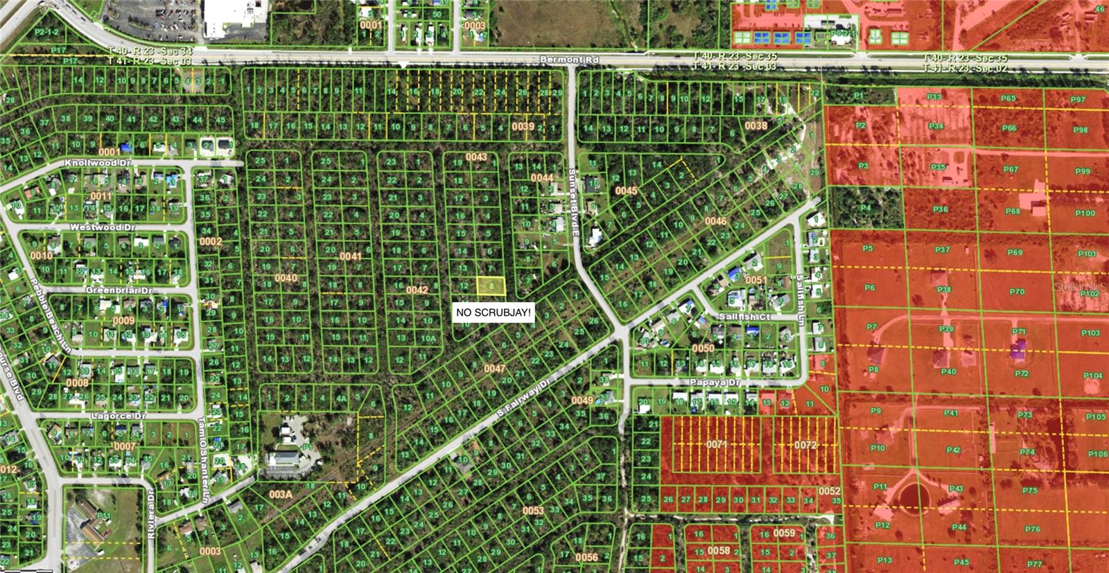 TEE & GRN ESTATES 1ST ADD - Land