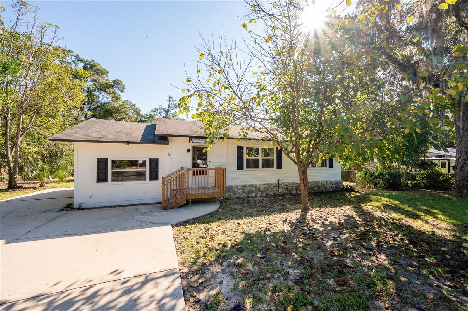 Don't miss this charming 1954 Home with modern updates and classic character. 
This beautifully maintained 2-bedroom, 1-bath home offers a wonderful blend of original features and thoughtful updates. Built in 1954, the home showcases original wood flooring throughout most of the living space and added wood ceilings in two rooms for a warm, inviting touch. The updated roomy kitchen includes stainless steel appliances and modern finishes, and opens to a great sized dining space.
The former garage has been enclosed to create a well-sized bonus room—perfect for a home office, flex space, or potential third bedroom. Outdoor living is easy with both front and back decks and a nicely fenced yard featuring two mature mulberry trees. 
Conveniently located near Newnans Lake, with easy access to downtown Gainesville, the University of Florida, UF Shands, and Gainesville Airport, this home combines comfort, charm, and convenience in one appealing package. * Note one or more photos are virtually staged.