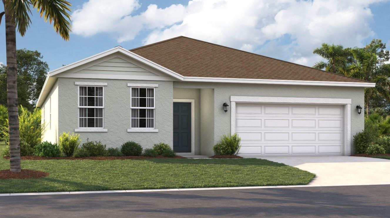 One or more photo(s) has been virtually staged. Under Construction. Stanley Martin presents affordable single-family homes at the Village at Windsor Reserve in Eagle Lake, Florida: an ideal combination of affordable living and an exceptional location near Highway 17, Lake McLeod, and Eagle Lake. Just six kilometers from vibrant downtown Winter Haven and a 15-minute drive from Legoland, this community offers easy access to Orlando attractions in less than an hour. Outdoor enthusiasts can enjoy options like boating, kayaking, and fishing on the Polk County Chain of Lakes. Featured in this community, the Juniper home seamlessly blends modern design with practical living. With four bedrooms, a full bathroom with dual sinks, a spacious master suite, and an inviting open-concept kitchen and dining area, it focuses on comfort and practicality. Additionally, the home features a large garage and a covered outdoor deck. Discover the perfect combination of affordability and style in this dream home.
The Webber is a spacious 2,210-square-foot, single-story home featuring four bedrooms and three bathrooms. The kitchen overlooks the dining and living rooms, while the outdoor deck off the living room provides plenty of natural light throughout the main living area. Tucked away at the front of the home is a second bedroom with an ensuite bathroom—perfect for guests! With a spacious primary suite located at the rear of the home and three additional bedrooms, the Webber is the perfect new home for all buyers.
