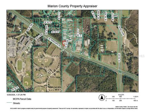 Tiny photo for 4460 SE 53rd Avenue, Ocala, FL 34480 (MLS # OM725216)
