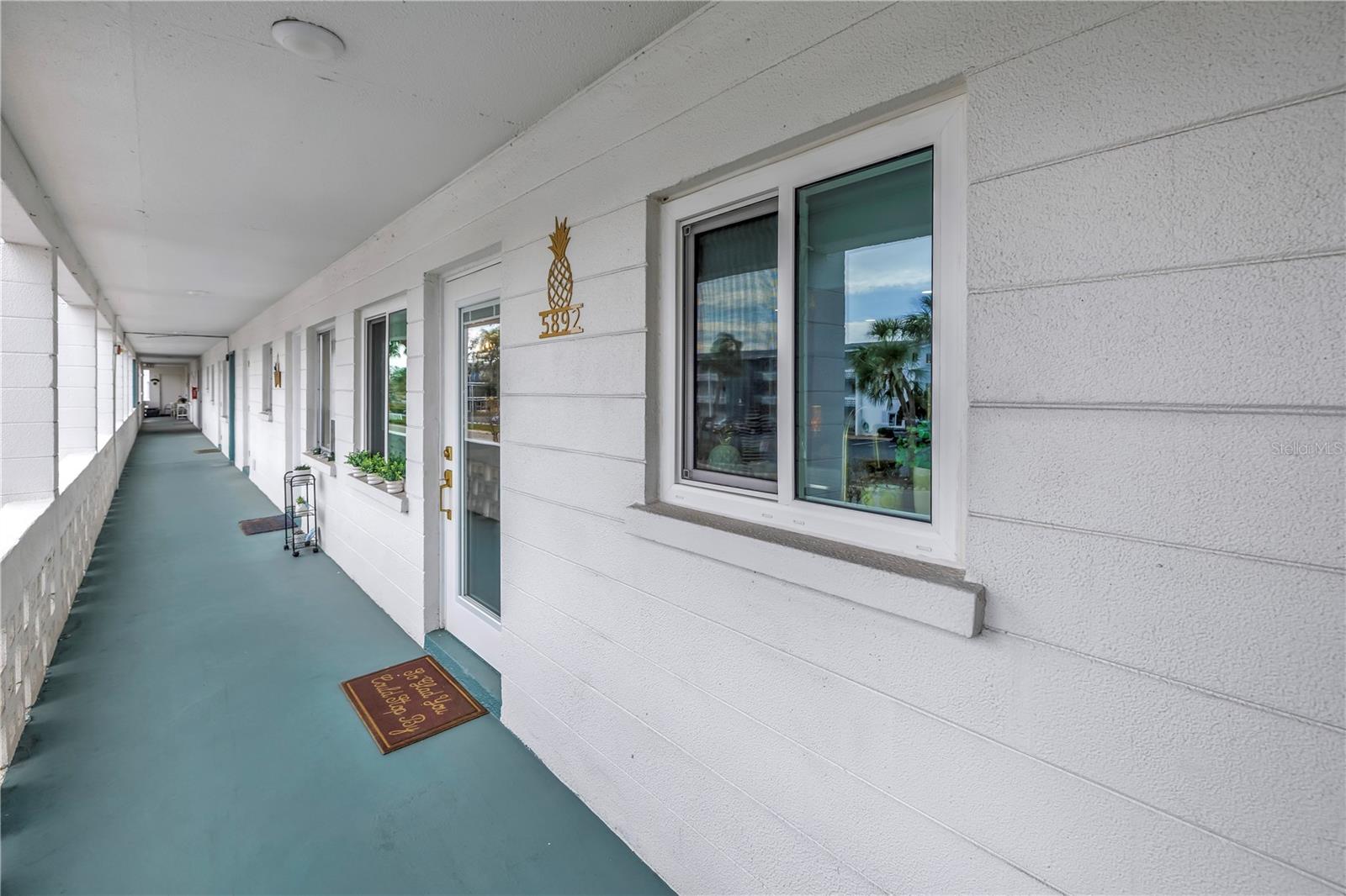 Welcome to the most beautiful 1-bedroom, 1-bath condo you've ever seen within the Bayshore Community. Being sold turn-key furnished the home offers modern living with a blend of elegance and convenience. Perfectly suited for someone looking for a fresh, contemporary space, this condo features a host of new upgrades and high-end finishes throughout.
Step inside to find a bright and inviting open floor plan with waterproof vinyl wide plank flooring that flows seamlessly through every room. The condo is freshly painted from top to bottom, complemented by crown molding and recessed lighting, giving the entire space a polished, airy feel. New ceiling fans and modern lighting fixtures enhance the atmosphere, providing a comfortable living environment.
The kitchen is a true highlight, with marble countertops and a stunning marble backsplash that adds a touch of luxury. The kitchen island, topped with marble, includes an induction cooktop, perfect for those who enjoy efficient and high-performance cooking. High-end stainless steel appliances, including a fridge, dishwasher, microwave, and oven, elevate the space further. Soft-touch pull-out drawers and new kitchen cabinets with elegant gold hardware offer both functionality and style. The designer gold kitchen sink and faucet provide a sophisticated finish to this sleek kitchen.
The bathroom has been thoughtfully updated with beautiful new gold fixtures. A custom vanity with a marble countertop complements the modern design, while the tile shower with tub provides a spa-like experience. New plumbing fixtures and shutoffs ensure added convenience and functionality.
The condo’s living spaces are climate-controlled by an energy-efficient duo mini-split A/C system, providing personalized comfort in both the living room and bedroom. Additionally, the condo is equipped with a tankless water heater, offering endless hot water while saving on energy costs. The ventless washer/dryer unit ensures convenience and efficiency, making laundry easy without the need for a separate laundry room.
The condo features an exterior French door with built-in blinds, offering easy access to the lanai, which has been glassed in and screened, providing a perfect space for relaxing or entertaining. A new indoor/outdoor carpet completes the space, making it ideal for year-round enjoyment.
For peace of mind, impact windows have been installed in the bathroom, kitchen, and dining room, ensuring safety and energy efficiency. This condo offers a perfect combination of modern living, style, and functionality. You truly have it all with this home, all the amazing updates and you're close to shoppes, restaurants and the areas most amazing beaches! Schedule your private showing today, This home is a must see!!