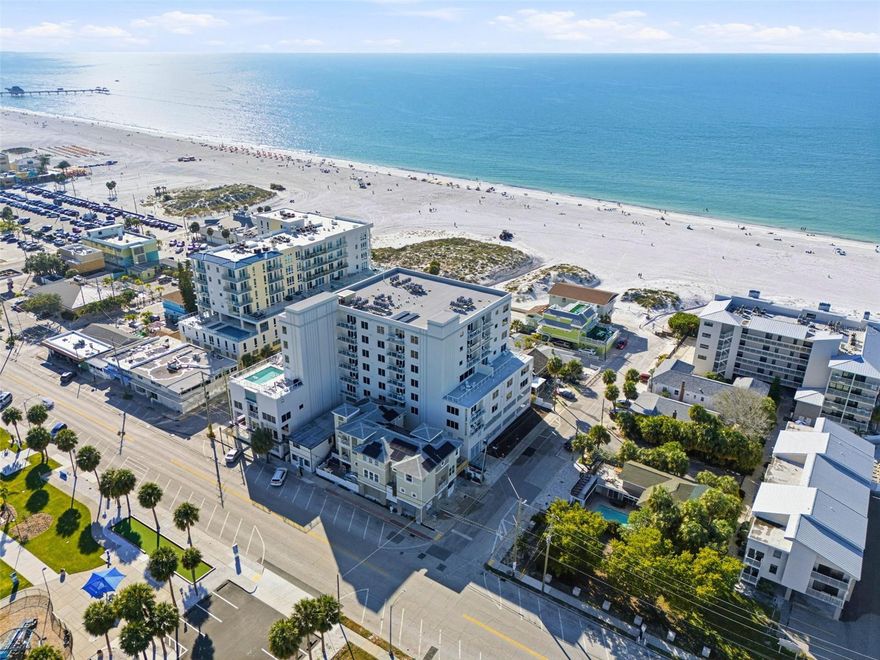 Is a beachfront condo on your 2026 bucket list? Then you’re in the right place. This top-floor 3-bedroom, 3.5-bath residence at the Avalon Club Hotel offers the rare opportunity to enjoy a luxury second home while capitalizing on the flexibility of nightly rental usage.
Perched on the highest level of the building, this penthouse showcases expansive views overlooking Clearwater Bay and features two private balconies, including a second northwest-facing balcony that captures additional beach views and spectacular sunsets.
The fully furnished interior is appointed with modern finishes throughout, including porcelain flooring, wall-mounted flat-screen TVs, smart thermostat and lighting, and an intelligent door entry system. The European-style kitchen features granite countertops, and stainless-steel appliances, opening seamlessly to the living and dining areas. Residents enjoy an impressive suite of resort-style amenities, including a  coffee lounge, fitness center, rooftop pool, sun deck, and rooftop bar with snack service. The property offers onsite management, 24/7 security, and round-the-clock concierge services. An exclusive rental program is available with no restrictions on owner usage or blackout periods. Garage parking is included. Ideally located in the heart of Clearwater Beach, just steps from the shoreline, dining, entertainment, and the iconic Pier 60 sunset celebrations, this penthouse residence delivers an exceptional blend of luxury, lifestyle, and income potential.