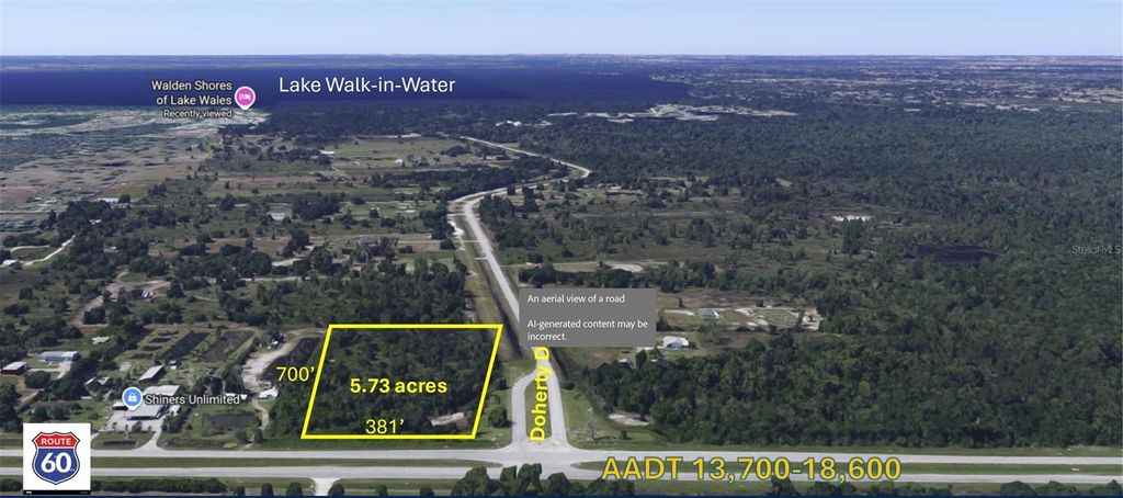 Photo of 0 Doherty Drive, Lake Wales, FL 33898 (MLS # TB8427879)
