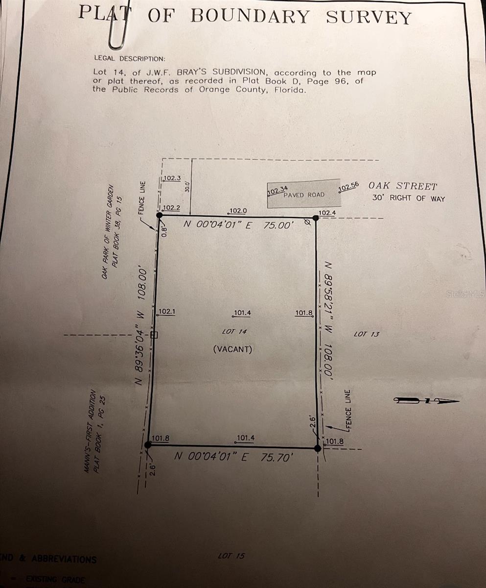 BRAY J W F ADD 01 - Land