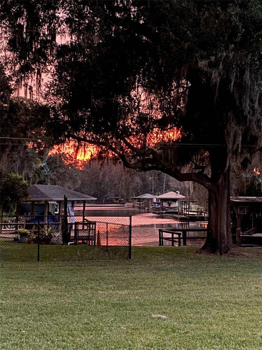 PRIVATE CANAL FRONT JUST 300' FROM LAKE EUSTIS & THE HARRIS CHAIN, 4-BED, 3.5-BATH SINGLE FAMILY HOME ON .46 ACRES WITH "NO HOA RULES OR RESTRICTIONS", EUSTIS FL 32726. Are you into Boating, Skiing, Fishing or just want to be on water enjoying LAKE LIFE? Check out this "FULLY REMODELED" home at the end of a semi-private street with a full interior "Redesign & Renovation" with over $250,000+ of upgrades that will impress the Pickiest Buyer. If you enjoy an "Open Concept Design", you'll love the modern Living, Dining & Kitchen layout that includes a Brand "NEW" Chef's Kitchen including Allen & Roth 42" Solid Wood Upper/Lower Cabinets w/Soft Closet Drawers, Built-In Organizers, Matching Island w/Tons of Storage, Exotic Granite Countertops, Stainless Appliance Pkg w/Dual Ovens, Flat Top Range, Country Farm Sink, Custom Tile Backsplash, "HUGE" Walk-In Pantry, and all "NEW" Hardware & Fixtures. The Primary Suite was enhanced in size and is the perfect "Couples Retreat". This space will accommodate all of your oversized furniture & includes a large walk-in Closet with a Custom Organizer. The Primary Bath was totally Re-Imagined, and everything is "Brand New" including an Oversized Soaking Tub, Walk-In Shower w/Frameless Glass Enclosure & both include Custom Wall & Floor Tile, "NEW" Luxury Wood Cabinets w/tons of Upper/Lower Storage, Granite Countertops, Dual Under Mount Sinks, Linen Closet, and "NEW" Hardware & Fixtures. The Additional (3) Bedrooms were all Updated with New Paint, Flooring, Ceiling Fans, Lighting, Doors, Trim & Baseboards. The Ensuite, Hall & Powder Room Baths all were totally renovated including new Tubs or Walk-In Showers, Vanities, Flooring, Toilets, Hardware, Fixtures. Do you enjoy working out? Carpenter? Mechanic?...the home features a "LARGE" Workshop or Private Gym with tons of space, storage and a roll-up door. There's also a Covered & Screened Rear Porch which is perfect for grilling, chilling, or watching the sunrise over your dock & canal. The back yard includes 67' feet of waterfront on the extra wide canal & includes a 12'x20' Boathouse w/Lift, Full Electric & Water Service, 11'x12' Wood Deck, Lighting & Aluminum Seawall. Additional Features: Flat & Level Yard, NEW Roof (2024), Full Interior Renovation (2022), NEW Double Paned Windows (2023), Updated Plumbing & Electric (2022), HVAC System (2013), NEW 60gal Water Heater (2022), Closet Organizers in all Bedrooms, Real Wood Burning Fireplace, Oversized Garage w/Opener & Storage, Full Interior Repaint (2022), All NEW Interior 2-Panels Doors & Hardware, Trim & Baseboards (2022), ProCore Series Luxury Vinyl Plank (LVP) throughout (2022), NEW Ceiling Fans & Lighting Fixtures (2022), NEW Fenced Rear Yard (2022), NEW Drain Field (2023), NEW Irrigation Upgrade (2023), NEW Landscaping (2023), and so much more. If you've dreamed of the LAKE LIFESTYLE, come check out this amazing home. The Harris Chain of Lakes is made up of over 77,000+ acres that will impress any water enthusiasts. Future adventures can include a short boat ride leading you to a variety of local restaurants or navigate the picturesque Dora Canal for shopping & dining in the charming towns of Mount Dora & Tavares. PARADISE AWAITS! Call today for more info or to schedule a private showing.