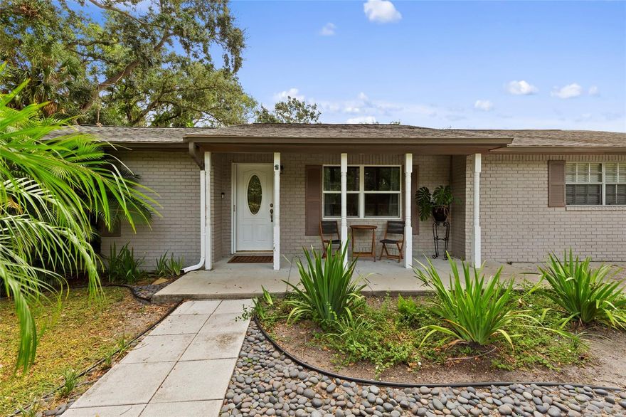 Discover your own private retreat on this spacious ½-acre property offering comfort, privacy, and plenty of room to grow. Offers 1% lender credit at closing. This charming 2-bedroom, 2-bath home features ample outdoor space perfect for gatherings, recreation, or future improvements.

It has a storage shed and a workshop, plus an RV pad—ideal for those who love extra space and flexibility. Fishing is just a walk away! Double Branch Bay is a beautiful fishing estuary loaded with snook and trout, perfect for outdoor enthusiasts.

Enjoy the convenience of a fully fenced yard in a well-kept neighborhood with street views and easy access to nature. With no HOA, you’ll have the freedom to make this property truly your own.

Positioned perfectly facing east and west, you’ll experience beautiful sunrises and sunsets every day. At night, with no light pollution, you can relax under a sky full of brilliant stars. There are no visible neighbors, except for a few friendly horses on the south side, creating a peaceful country feel with city convenience.

Located just 800 feet from Upper Tampa Bay Park, you’ll have easy access to hiking trails, kayaking, picnic pavilions, and a free museum—a true hidden gem in Tampa’s growing community. With quick access to major highways, shopping centers, schools, and essential services, this property offers the best of both privacy and proximity.