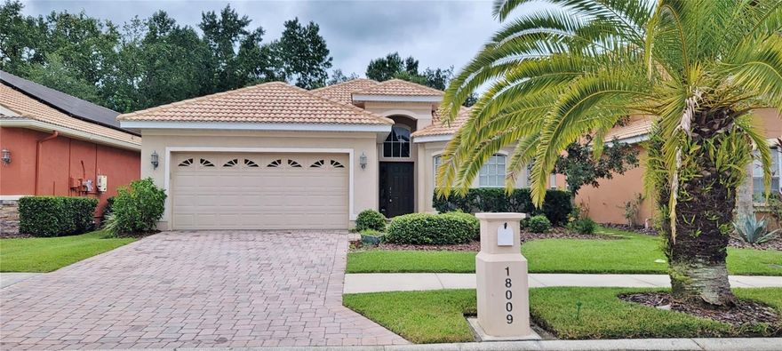 The unique, GATED community of CORY LAKE ISLES in Tampa offers this open and spacious 3 bedroom, 2 bath house with CONSERVATION VIEWS! NO CARPET - tile and laminate floors throughout! The kitchen overlooks the living room and features all STAINLESS STEEL appliances, a BREAKFAST NOOK and CLOSET PANTRY. The master bedroom features WALK-IN CLOSET, DOUBLE SINK VANITY, SOAKER TUB and WALK-IN SHOWER. The split bedroom plan provides plenty of privacy and the secondary bedrooms share the 2nd full bathroom. Enjoy the wooded view from the SCREENED LANAI or enjoy all of the COMMUNITY AMENITIES, which include COMMUNITY POOL, TENNIS & BASKETBALL COURTS, OUTDOOR HOCKEY RINK, A BEACH PARK and several PLAYGROUNDS. *** SMALL DOG w/ OWNER APPROVAL. NO CATS. ** Available NOW!!