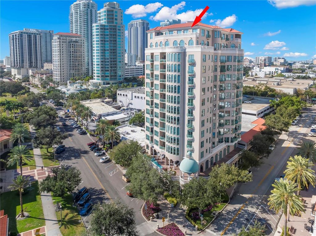 Photo of 288 Beach Drive NE #PH-2A, St Petersburg, FL 33701 (MLS # TB8440149)