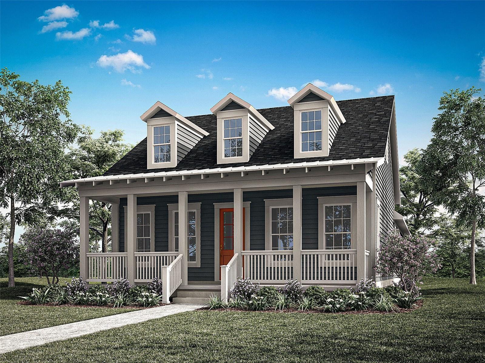 Under Construction. The 1-story, 3-bedroom, 2 bath Hart is perfect for entertaining and everyday living. The huge house-width front porch sets the stage. In the upgraded executive kitchen, included stainless steel appliances and a walk-in pantry make cooking at home easy and enjoyable. The breakfast bar at the kitchen island is ideal for socializing, while the separate dining room is ideal for formal occasions. The covered lanai is perfect for enjoying year-round outdoor living and dining and the French doors beckon you outside. The ample Owner's Suite has been upgraded with elegant tray ceilings. This home is adjacent to generous green parks and thoughtful gathering spaces, close to beautiful pool amenities, premium recreation centers and walking and biking trail networks that make up the Island Village lifestyle. Even better, when you own in Island Village at Celebration, you are a part of the master-planned community of Celebration with all of the amazing amenities and features within walking and biking distance. Don't miss out on this opportunity to own a beautiful new construction home in a highly sought-after area!