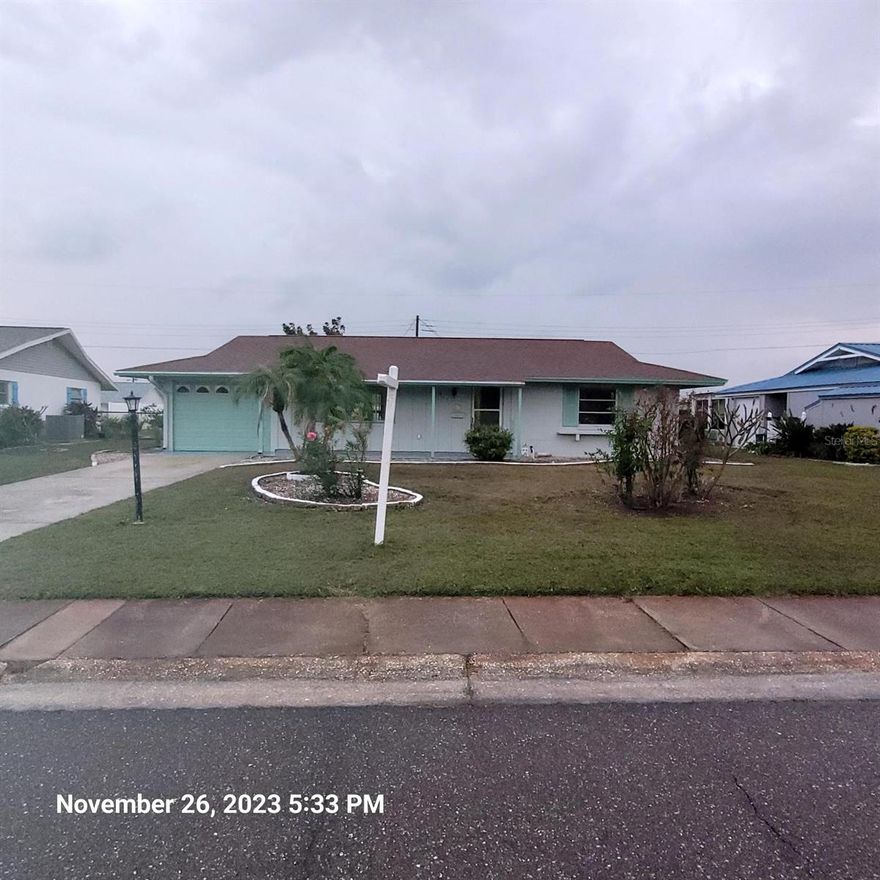 Nicely updated home in a fabulous senior living community. New luxury vinyl flooring throughout the home - no carpets anywhere. Ceiling fans. New kitchen appliances. Landlord pays the annual HOA fee - tenants will have access to all community amenities including a resort-style pool, lawn bowling, tennis, pickleball, gym, hobby shops, and hundreds of social clubs. Conveniently located near shopping, dining, medical facilities, golf courses, and more. Less than an hour to Tampa International Airport or the beaches at St. Pete Beach.