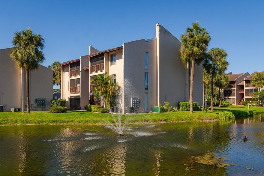 Enjoy peaceful pond and fountain views every day from this charming 1-bedroom, 1-bathroom condo located on the second floor in the gated community of Whisper Lake! Offering one of the best views in the neighborhood, this home overlooks a tranquil pond with a fountain that can be enjoyed from the living room, bedroom, and private screened-in porch—the perfect place to relax and unwind. Inside, the bright and open layout is designed to maximize the serene water views and natural light throughout the home. Recent updates provide added peace of mind, including a BRAND-NEW AC unit, a newly installed entry door, and brand-new roofs completed in 2023. New gutters have also been approved for installation on the building. Whisper Lake offers resort-style amenities including three community pools, walking trails, lush landscaping, and a clubhouse. Residents also enjoy gated entry, three laundry facilities, two free parking spaces, an on-site community manager, and maintenance staff. HOA fees include water and garbage removal for added convenience. Ideally located in the heart of Carrollwood, you’re just minutes from Dale Mabry Highway, International Plaza and Bay Street, Downtown Tampa, Tampa International Airport, Raymond James Stadium, shopping, dining, and entertainment. Whether you’re a first-time homebuyer, seasonal resident, or investor searching for a property in a high-demand Tampa location, this condo is a fantastic opportunity!