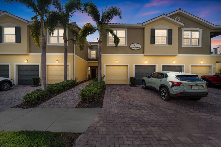 OVER $50,000 OFF - NEW PRICE!!! BRING YOUR OFFER(S)! The Sarasota Townhouse with waterviews: Ready to experience the vibrant Sarasota lifestyle? This freshly painted, beautifully designed 3-bedroom, 2.5-bathroom townhouse in the coveted Stonehaven community is everything you’ve been looking for and more. At 1,776 square feet, this home seamlessly combines style, comfort, and function, offering the perfect balance for modern living.
Step inside to discover an expansive, open floor plan that immediately feels inviting. The spacious living room is bathed in natural light thanks to large windows, creating an ideal space for both relaxation and entertaining. The layout flows effortlessly into the dining area, leading to the modern kitchen, where sleek granite countertops, generous cabinet space, and a convenient breakfast bar await. Whether you’re hosting friends or preparing a meal, this kitchen has everything you need.
Upstairs, the master suite serves as your own personal retreat. With a large bedroom and a private en-suite bath featuring a dual vanity and walk-in shower, this space offers everything needed for comfort and convenience. Two additional bedrooms are perfect for guests, or even as a home office. They share a second full bathroom and provide ample flexibility to suit your needs. Maximizing efficiency, the upstairs laundry closet offers a practical solution for seamless clothing care, right where you need it most.
Enjoy the convenience of an attached garage, providing secure parking and extra storage space. Plus, the home’s freshly painted interiors and new Whirlpool stove (2024) ensure that you can move right in and start enjoying the lifestyle you’ve always wanted.
Located just minutes from Sarasota’s world-class beaches, shopping, and dining, Stonehaven offers the perfect combination of quiet, low-maintenance living and easy access to Siesta Key and UTC Mall. Enjoy a night out in the city, everything you need is within reach.
This is a rare opportunity to own a home in one of Sarasota’s most desirable communities, without the hefty price tag. With low HOA fees, nearby water views, and easy access to all of Sarasota’s top attractions, this townhouse offers exceptional value.
Don’t wait! Schedule a showing today and make your Sarasota dream a reality!
Key Features:
 • 3 Bedrooms, 2.5 Baths
 • 1,776 SqFt of Comfortable Living Space
 • Bright, Open Floor Plan
 • Spacious Master Suite with Walk-In Closet
 • Private Attached Garage
 • Quiet, Well-Connected Location
 • Just Minutes to Sarasota’s Top Beaches, Dining, and Shopping
 • New Whirlpool Stove (2024)
 • Low HOA Fees
 • Waterviews and Easy Access to Local Amenities
This home won’t last long. Contact us now and secure your place in one of Sarasota’s most desirable communities!