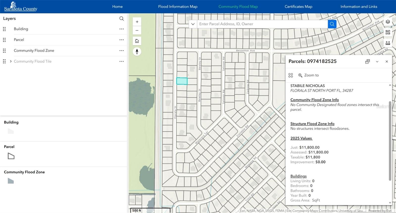 PORT CHARLOTTE SUB 37 - Land