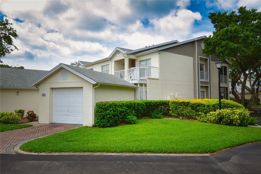 PRICE REDUCTION.This is a 2nd Floor Condo in the beautiful complex of Shipwatch on the intracoastal water way, with 54 acres of Florida Landscape.  The Shipwatch Yacht & Tennis Club includes a tennis instructor, massage therapist, 11 Har tru courts, 2 hard courts & pickleball.  You may also enjoy the walking paths, ponds, a nature preserve, lots of aquatic life and a short distance over the bridge to Indian Rocks Beach with lots of restaurants, shopping & the Gulf of Mexico.  Shipwatch includes 2 pools (one heated lap pool) each with an adjoining clubhouse.  The main pool is located on the intracoastal waterway with beautiful sky views, awesome sunsets, and a private marina.  This waterfront clubhouse includes a restaurant space, a bar and pool table.  This Clubhouse is used for Happy Hours, seasonal gatherings, yoga, card games, etc.  This 2-bedroom condo, with cathedral ceiling, includes a very nice view from all the windows and the Florida Room.  It is located across the street from the heated lap pool.  The Kitchen was updated 3 years ago, with new cabinets, counters, and appliances.  The large master suite has slider access to the Florida Room and an in-suite bath with a large walk-in closet.  The 2nd Bedroom and bath are conveniently located off the main living space with a washer/dryer closet in the hallway.  There is a nice view from all windows including a pond view with lots of birds.  Don't miss your opportunity to live in this pet friendly community, no age restrictions. Shipwatch is located near shopping malls, golf clubs, several parks, restaurants, two airports, St. Petersburg, Clearwater & Tampa. The A/C is equipped with a Guardian purification system.