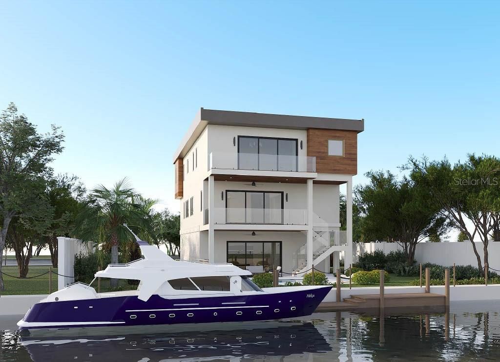 Photo of 599 S Bayshore Drive, Madeira Beach, FL 33708 (MLS # A4662020)