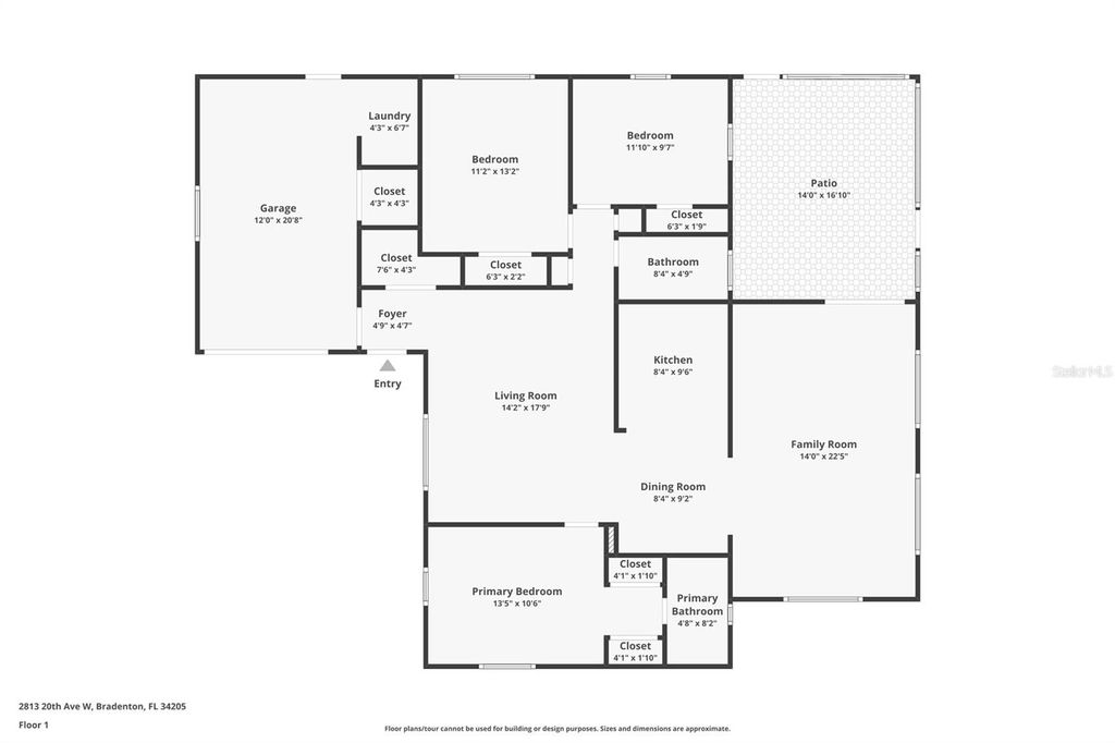 Photo of 2813 20th Avenue W, Bradenton, FL 34205 (MLS # TB8428201)