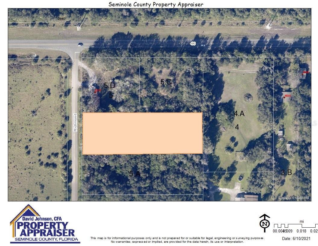 JUST REDUCED!
PRIME LAND FOR SALE!
1+/- acres on Richmond Ave, with easy access to SR 46 just east of the Lake Mary Blvd. Currently this property is zoned Agricultural . FUTURE LAND USE: HIPAP (High-Intensity Planned Airport). *LOT DIMENSIONS,LOT SQUARE FOOTAGE AND LOT SIZE ARE ALL APPROXIMATE.