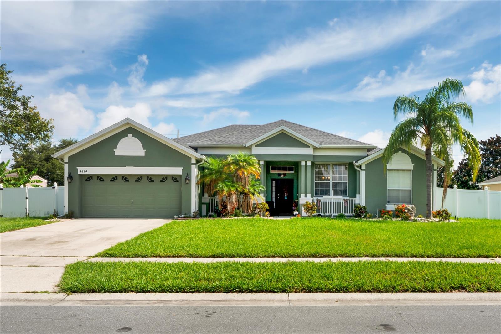 Welcome to 4834 Lakes Edge Lane, a beautifully maintained 4-bedroom, 2-bathroom home offering 2,222 square feet of living space in a desirable Kissimmee location. Just 10 minutes from Orlando International Airport, this home perfectly blends comfort and convenience for commuters, travelers, and anyone who values easy access to the best of the Orlando area. Inside, you’ll find an inviting open floor plan filled with natural light, creating a warm and welcoming atmosphere for both everyday living and entertaining. The kitchen flows seamlessly into the living and dining areas, making it the heart of the home. Recent updates provide peace of mind, including a new roof (2023), AC system (2020), and water heater (2024), ensuring efficiency and reliability for years to come. The property also features a spacious yard, offering plenty of potential for outdoor gatherings or future customization. With its combination of thoughtful updates, generous space, and prime location, this home is an exceptional opportunity in Kissimmee. Schedule your tour today!