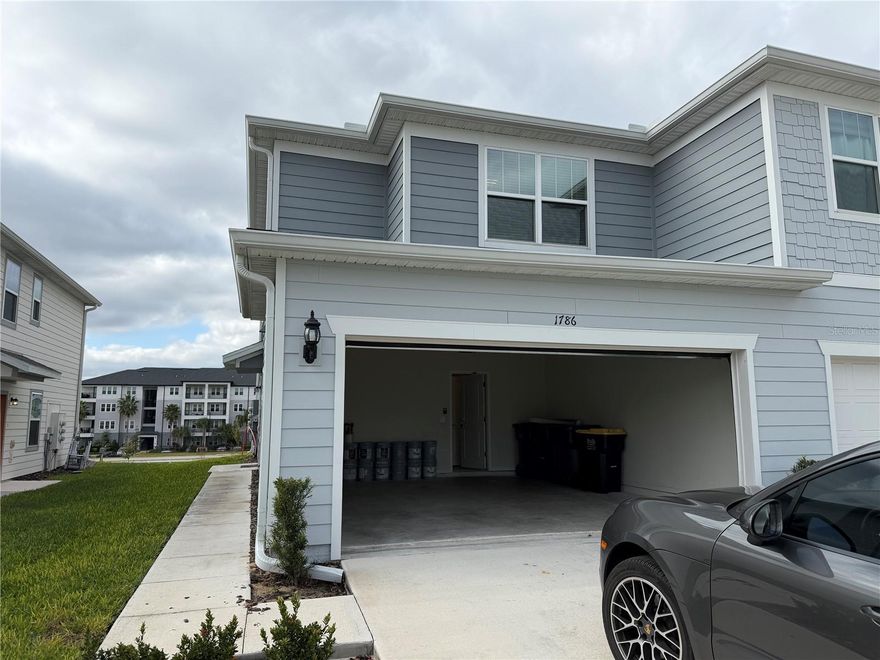 The townhouse has been built recently by Pult Homes, Internet service is included on the rental. The property looks line new.