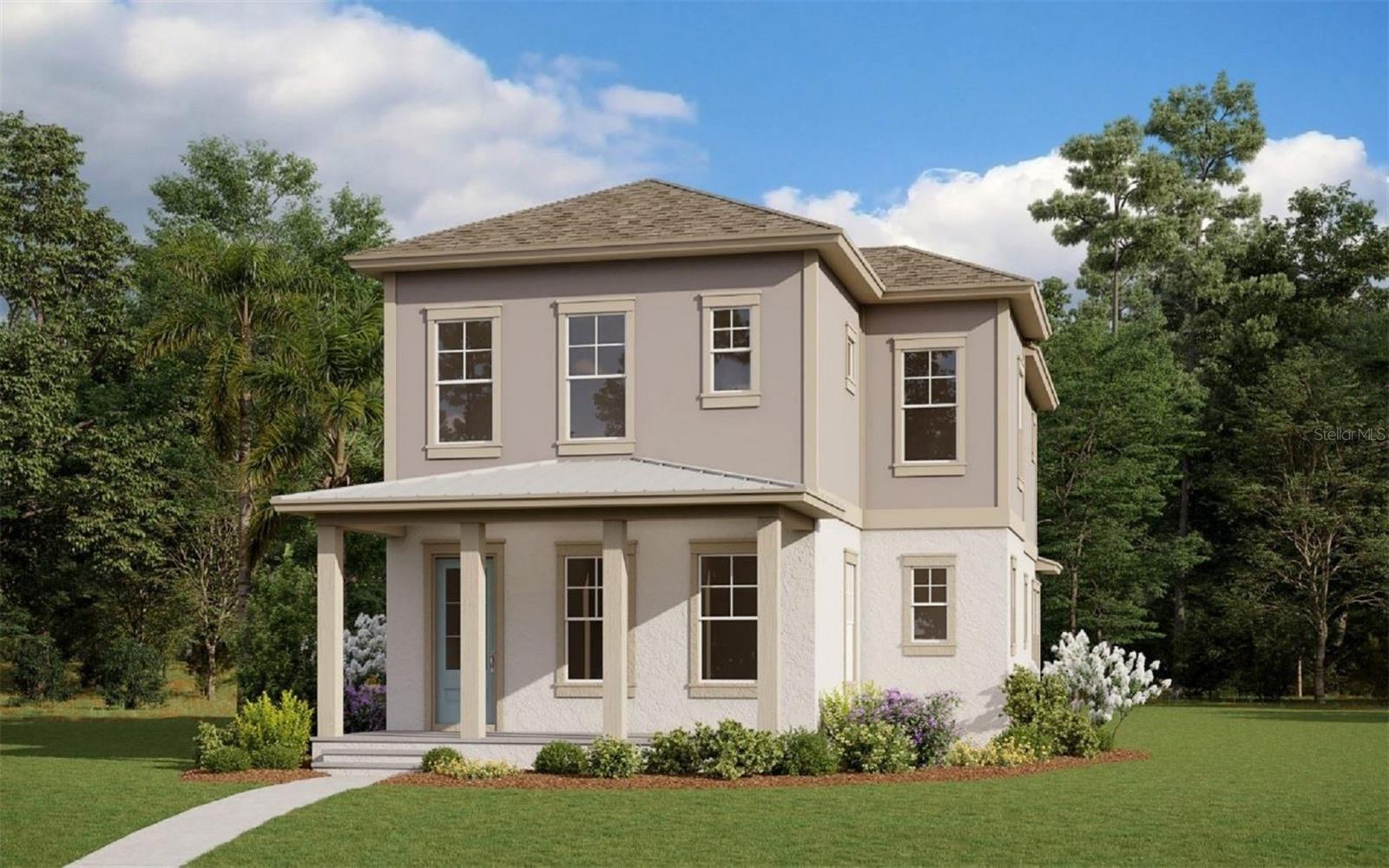 One or more photo(s) has been virtually staged. Under Construction. Sample Images New Construction! Single-family home with a full 1 Bedroom/ 1 Bath apartment
above the 2.5 Car Garage!!!! This brand-new home is situated in the highly sought-after Laureate Park community of Lake Nona, Central Florida.
This brand new home features 4 bedrooms and 4.5 full baths at 2,430 sq ft, as well as a full 1 bedroom/1 bath apartment, 734 sq ft, above the
garage. This stunning single-family home has plenty of space and many upgrades, including a gourmet kitchen, stainless steel appliances, 42”
cabinets, quartz countertops, an oversized kitchen island, laminate floors throughout downstairs common areas, and bedroom 4, 10 ceilings on
the first floor, and 8’ doors. Living in Laureate Park gives you access to a plethora of amenities such as the fitness center, resort-style aquatic
center, tennis/basketball courts, dog parks, playgrounds, walking and cycling trails, and 1 Gig of high fiber internet. Located just minutes from the
Lake Nona Town Center residents have access to a variety of dining, shopping, and entertainment options, including the unique offerings of Box
Park and Nona Adventure Park.