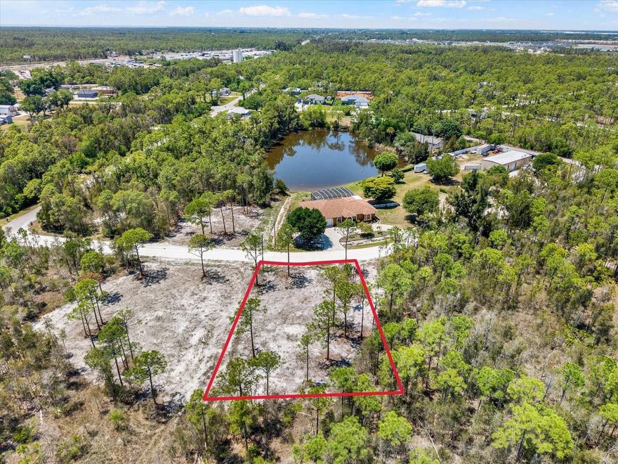This oversized 0.32-acre residential lot offers a peaceful wooded setting with plenty of space for your custom home, investment property, or seasonal retreat. 

Conveniently located between Punta Gorda and Fort Myers, this property provides easy access to I-75, Burnt Store Marina, golf courses, boating, world-class fishing, shopping, dining, and beautiful Gulf Coast beaches. Enjoy the natural beauty of nearby Charlotte Harbor Preserve State Park and the Charlotte Harbor Environmental Center with miles of scenic hiking and nature trails just minutes away.

With no HOA fees and no deed restrictions, you’ll have the flexibility to create the lifestyle you’ve been looking for. Surrounded by new construction and future growth, this lot is an excellent opportunity to invest in one of Southwest Florida’s up-and-coming communities while enjoying the peace and privacy of a serene natural setting.