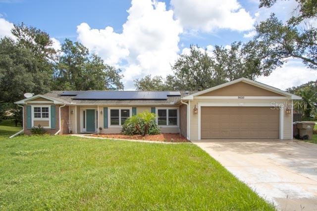 With some TLC, this home could be transformed into an enviable retreat that perfectly blends comfort, elegance, and everyday practicality.
Discover comfort and style in this beautifully designed 3-bedroom, 2-bath home, on an oversized lot in the beautiful Magda Estates area. Featuring a thoughtful split floor plan that ensures privacy and functionality for every member of the household. At the heart of the home lies a gourmet kitchen, crafted for both everyday cooking and entertaining, with a very large center Island perfect for preparation or presentations of future meals and gatherings to come. Kitchen includes gourmet style gas cooktop, wall oven and warmer and Sub-Zero refrigerator/freezer and dishwasher. With ample counter space, and elegant cabinetry.
Now step into the spacious living room, where a charming corner, wood-burning fireplace anchors the space, creating a cozy focal point for gatherings or quiet evenings at home. While French doors provide seamless access to a screened in porch and expansive backyard—perfect for morning coffee, alfresco dining, or hosting gatherings beneath the Florida sky
Soaring vaulted ceilings add an airy, open feel, while the living area seamlessly transitions into the formal dining room—perfect for hosting memorable dinners or celebrating special occasions.
When you are finished for the day or you just need to escape you can retreat to the spacious master suite. Where relaxation awaits in a luxurious jetted tub and a separate walk-in shower. Enjoy the convenience of an office or owner's den separated by French doors—perfect for remote work, creative pursuits, or a quiet sanctuary to unwind.
You will also enjoy the oversized two-car garage, with a third utility garage door on the side —perfect for stowing away your golf cart, lawnmower, or additional gear. This thoughtful feature adds both practicality and flexibility, making it easy to keep everything organized and accessible for daily tasks or weekend adventures.