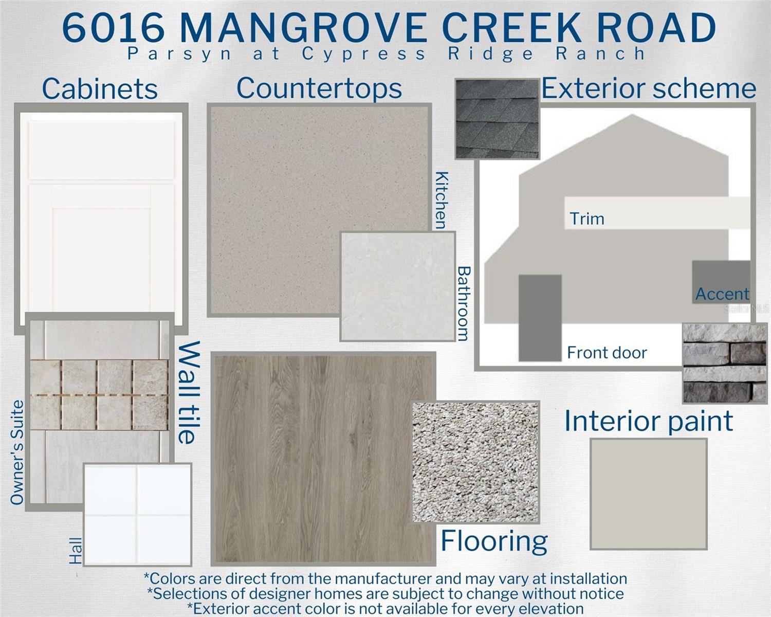 6016 MANGROVE CREEK ROAD
