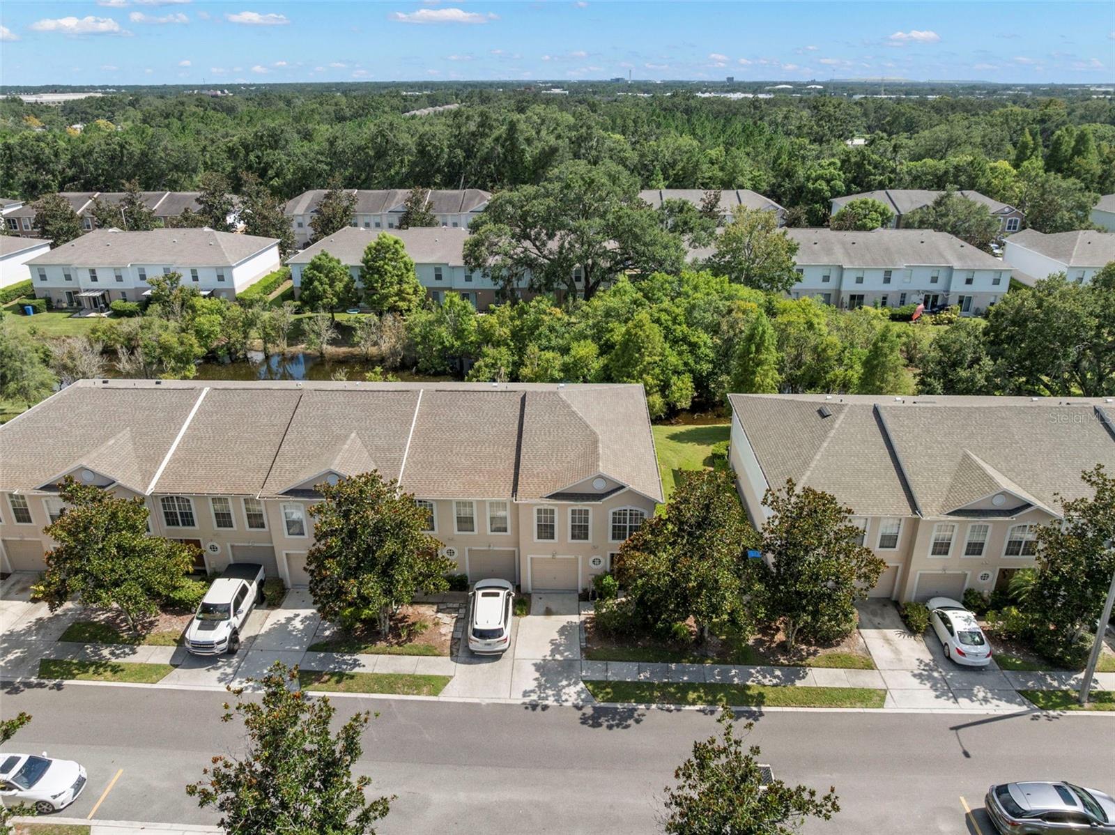 Welcome Home!
This spacious 3-bedroom, 2.5-bathroom townhome with a 1-car garage offers peaceful conservation views in the highly desirable Ashburn Square community. Thoughtfully updated, it features a new roof (2023), fresh exterior paint (2023), kitchen appliances (2023), an AC handler (2021) with warranty through 2031, and stylish laminate flooring downstairs.
The open floor plan includes generously sized bedrooms with ample closet space and a versatile upstairs loft—perfect as a home office or playroom. A home warranty is also included through July 2026 for added peace of mind.
Ashburn Square offers fantastic amenities, including a private pool. The HOA covers exterior maintenance, roof, paint, water, sewer, pool care, and pest control—making for truly low-maintenance living. Conveniently located just minutes from I-75 and I-4, and surrounded by top-rated schools, this move-in ready home is spotless and easy to show.