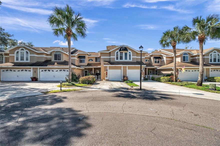 Discover elegant living at Seabrooke, Clearwater's prestigious community and nestled on a quiet & quaint Cul-De-Sac you will find the beautiful "OVERLOOK" Maintenance-Free Townhome neighborhood. This refined community features this meticulously maintained 3-bedroom, 2.5 baths townhome with a just painted garage that is finished off with a durable epoxy coated flooring. (A perfect space for a home gym). 
A manageable footprint of just under 1,500 SF for effortless maintenance you can Experience the Open flow, Open Kitchen with multiple updated appliances, a dining and living room perfect for entertaining, soaring vaulted ceilings, an inviting wood-burning fireplace and a tranquil screened-in lanai enhanced with UV-blocking screens for year-round enjoyment and this is all on the first level. 
The residence showcases sophisticated updates throughout, including Hurricane Impact Rated Windows and Doors both upstairs and down and the Garage door is also impact rated. Newer plush carpeting upstairs, premium laminate flooring in the baths and office, and bathrooms are equipped with custom Bathfitters systems, as well as Comfort Height toilets. 
Convenience is key with a new, space-saving stackable washer/dryer located upstairs near the bedrooms. The spacious Master Suite is a haven of relaxation, complete with an En Suite bathroom and a private deck to savor the gentle evening breezes from the Bay.
Homeownership is simplified with comprehensive HOA services covering insurance, water, trash, sewer, lawn care, roofing, exterior paint, even flood insurance, and did I mention Pet-friendly!
Seabrooke is renowned for its stunning Shoreline Dr. hugging the Bay, impeccable property maintenance, verdant landscapes, and a vibrant sense of community, ideal for those desiring a suburban retreat with easy access to city conveniences. 
The neighborhood is situated in a region celebrated for its excellent educational institutions and a plethora of outdoor activities, including a Park and the scenic Courtney Campbell Trail just a few miles away. Embrace this opportunity to become part of a distinguished and welcoming community. Overlook isn't just a residence; it's a lifestyle.