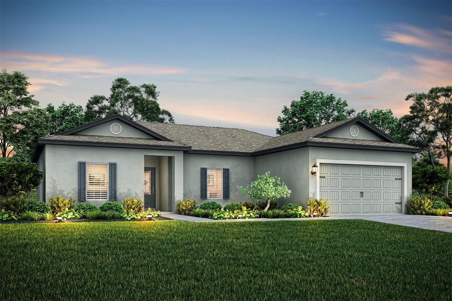 Under Construction. Under Construction. Take advantage of an incredible builder promotion featuring low down payment options and builder paid closing costs, rate promotions, with a low 4.25% available making homeownership more accessible than ever. 
Welcome to the Crane floor plan by LGI Homes, located in the desirable Citrus Place community. This thoughtfully designed single-story home features an open-concept layout ideal for both everyday living and entertaining.
The chef-ready kitchen showcases granite countertops, a large center island, stainless steel appliances, and a spacious walk-in pantry, creating the perfect blend of style and functionality. Generously sized bedrooms and a private owner’s suite provide comfort and flexibility for any lifestyle.
This home also includes the CompleteHome™ Interior Package with 36-inch upper wood cabinetry, crown molding, energy-efficient upgrades, and modern finishes throughout.
Additional highlights include a two-car garage with a Wi-Fi-enabled opener and professionally landscaped curb appeal.
Perfectly positioned on an oversized corner lot within a cul-de-sac, this home offers added privacy and extra outdoor space—making it an exceptional place to call home.