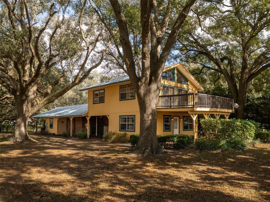 Located less than 10 minutes from HITS and under 20 minutes to the World Equestrian Center, this 61+ acre horse farm is a unique property and a wonderful opportunity for those looking to create their ideal equestrian estate. As part of the Starting Point Horse Complex, it offers miles of scenic riding trails plus deeded access to a 5/8-mile irrigated racetrack. The two-story main home includes 1 bedroom, 1.5 bathrooms, beautiful wood flooring, skylights, and a balcony overlooking the acreage. Multiple barns are situated throughout the property, providing a total of 31 stalls. The main block barn offers a 2-bedroom, 2-bathroom apartment, 16 stalls, as well as a feed room, tack room, and wash racks. The farm also features multiple paddocks, round pens, and ample space for storing farm equipment. With its excellent location and extensive infrastructure, this property offers an exceptional setting for a wide range of equestrian pursuits.