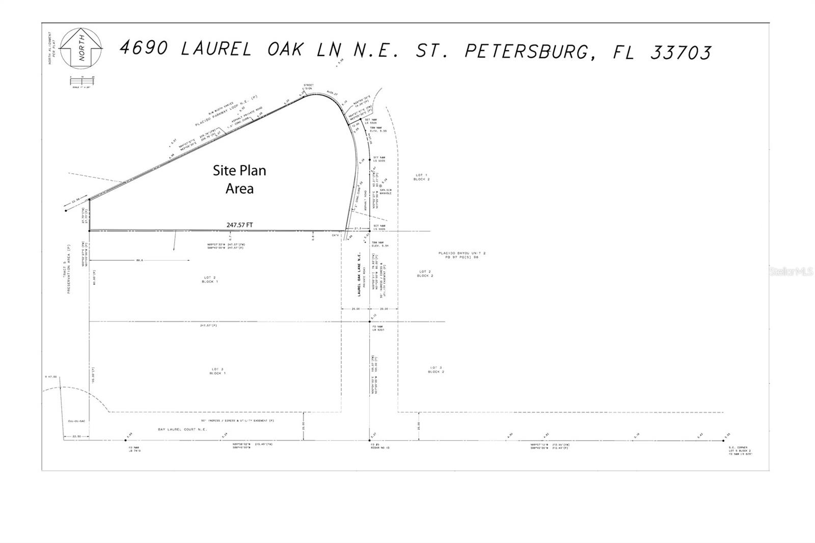 PLACIDO BAYOU - Land