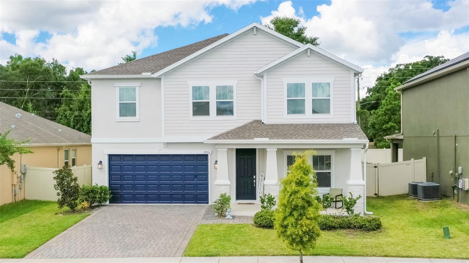 Stop Scrolling—This One Has It All!
Tucked at the end of a cul-de-sac with no rear neighbors, this newer construction gem in gated Arden Park North is where style meets comfort (and a little bit of wow). Freshly painted inside and out, this 2-story beauty sits on an oversized lot and has been tricked out with thoughtful upgrades—including a whole-house water filter and softener—so you can move right in and start living your best life.
The open layout is entertainer’s paradise: a chef’s kitchen with custom walk-in pantry and extra storage flows into the living area, where a striking stone accent wall and built-in fireplace bring instant cozy vibes.
Head upstairs and find all 4 bedrooms, each spacious (3 with walk-in closets!). The primary suite is your private retreat—soaker tub, double vanity, walk-in shower, and a custom closet that connects directly to the laundry room (complete with upgraded GE appliances and gorgeous cabinetry). Movie buffs will love the media room with its custom accent wall—ready for Netflix binges or game nights.
Other perks? A 2-car garage with epoxy floors + overhead storage, a fully fenced backyard with covered patio for grilling and chilling, and updated touches throughout.
And don’t forget—you’re in Arden Park North, where the amenities feel like a vacation: resort-style pool, clubhouse, fitness center, playgrounds, and miles of trails. Hop on your bike and be in downtown Winter Garden in under 8 miles via the West Orange Trail. Shopping and dining? Just minutes away.
This is the one everyone’s been waiting for—schedule your tour today before it’s gone!