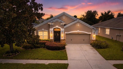 Photo of 19420 Sunset Bay Drive, Land O Lakes, FL 34638 (MLS # TB8543218)