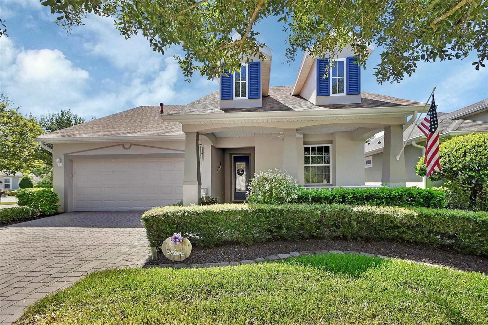 Welcome home to this incredibly well maintained Shea built home. This Morning Glory Floorplan design home is situated on a large corner lot located within the desirable 55+ community of Victoria Gardens. This floorplan boasts 2 bedrooms, 2 baths, a separate office space which could also be used as an additional guest bedroom plus a 16x9 Smart Room/Laundry Room that includes a built-in desk, storage, file cabinets and a craft level counter space and cabinets. This spacious kitchen has granite counter tops and lots of cabinet space with custom backsplash and under cabinet lighting, black stainless steel appliances and a large solar light tube which brings additional brightness into the kitchen. Large Primary Suite and beautiful Primary bath with double vanity sinks, large walk in shower and oversized huge walk in closet. The extended oversize garage provides extra storage space and includes a ceiling mounted storage rack and pulldown stairs for attic access. The tankless water heater provides an endless supply of hot water without taking up much space. Solar attic fan provides increased electrical cost savings. The enlarged screened lanai has a ceiling fan and natural gas line for your grill. Ceramic tile and laminate flooring throughout. A bonus to this home is how structurally sound it is as the home owners chose to have the concrete blocks foam injected to provide additional insulation for reduced heating and air conditioning costs. The home is pre-wired for a security system. At Victoria Gardens, active, carefree living is at your fingertips. The resort-style clubhouse serves as the heart of the community, offering fitness classes, social gatherings, and a variety of clubs to match any interest. Whether you love to play pickleball, tennis, or just enjoy a relaxing swim in the resort-style pool, there’s something for everyone. For golf enthusiasts, the community is near a beautiful golf course, while scenic walking trails offer a perfect setting for morning walks or evening strolls. Looking to explore new hobbies? The clubhouse provides a wide variety of activities, from arts and crafts to card games and everything in between. With so many options to stay active and engaged, you’ll always find something that fits your lifestyle. Convenient Location: This incredible community is ideally located in the heart of DeLand, offering easy access to shopping, dining, and medical facilities, as well as nearby cultural attractions and recreational opportunities. Whether you want to enjoy the quiet charm of your home or take part in local adventures, everything you need is just a short drive away. The close-knit, welcoming atmosphere makes it easy to feel at home. Don’t miss out on the opportunity to own this stunning waterfront property in the vibrant Victoria Gardens DeLand 55+ community. Embrace a lifestyle of relaxation, recreation, and fun, all in one perfect package. Contact us today to schedule your private tour—your carefree, active retirement is waiting!