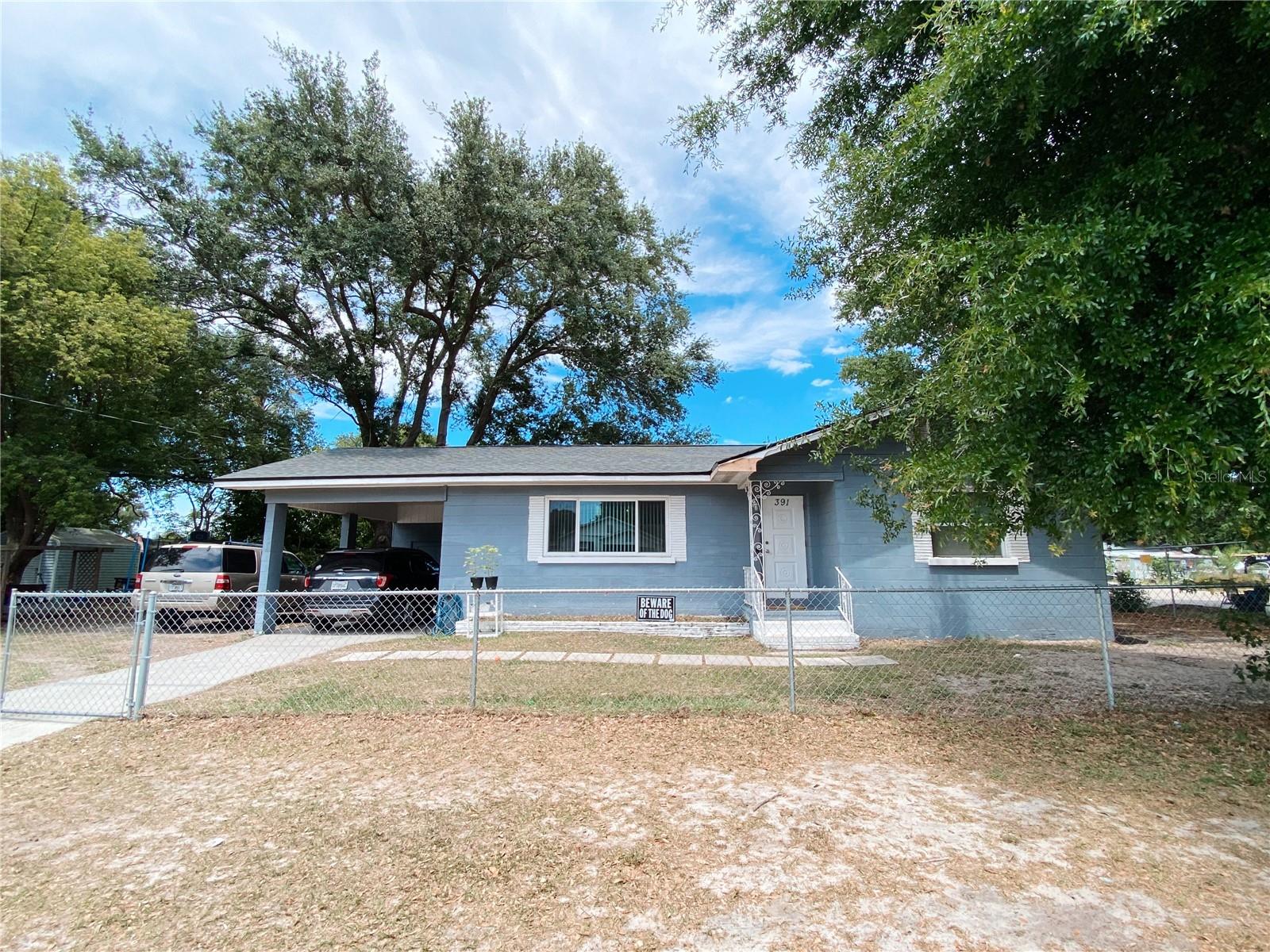 Unbeatable value awaits in this Winter Haven gem! Featuring 2 bedrooms, 1 bathroom, and a sprawling fenced yard, this property offers the perfect blend of comfort and freedom. With a new roof installed on 1/2/2024 and no HOA fees, this home is truly a rare find. Whether you're starting out or downsizing, seize the opportunity to make this yours. Act fast – this priced-to-sell opportunity won't last long!