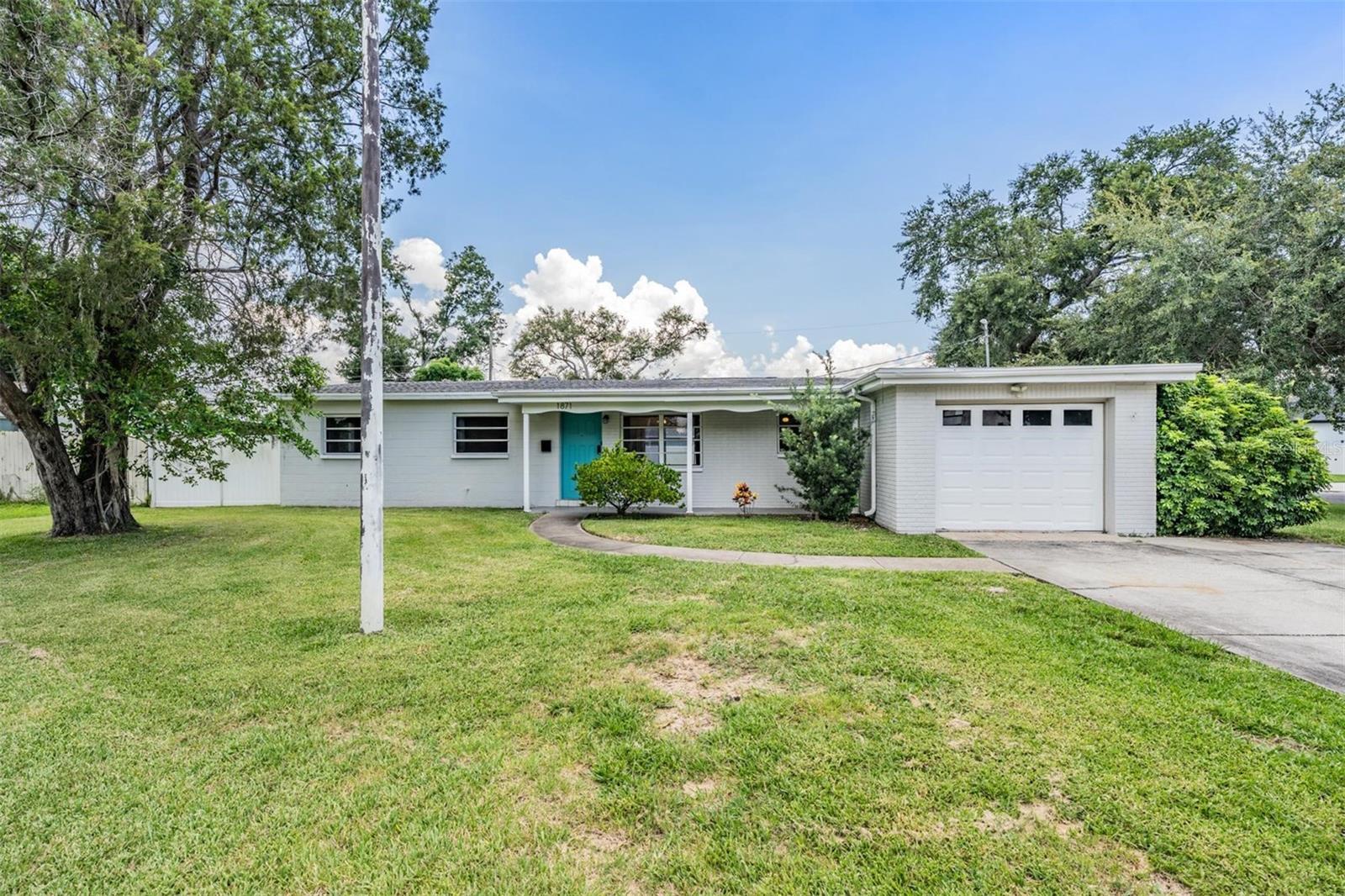 Big Fenced Backyard, No HOA, not in a Flood Zone.
Welcome to this thoughtfully maintained home offering comfort, versatility, and a prime location. The open floor plan creates a warm, inviting flow, with the living room connecting to a flexible second space—perfect for a home office, playroom, or formal dining. The kitchen features a snack bar, generous counter space, and a large dining area.
The oversized primary suite boasts dual closets, a soaking tub, and a separate shower.
Enjoy a spacious fenced backyard ideal for relaxing, entertaining, or letting pets play. Recent updates include exterior paint (2023), sprinkler system (2020), and hot water heater (2021). Conveniently located just minutes from I-275, downtown St. Pete, Tampa, and a variety of shops, restaurants, and grocery options—this home offers the perfect blend of comfort and convenience.
