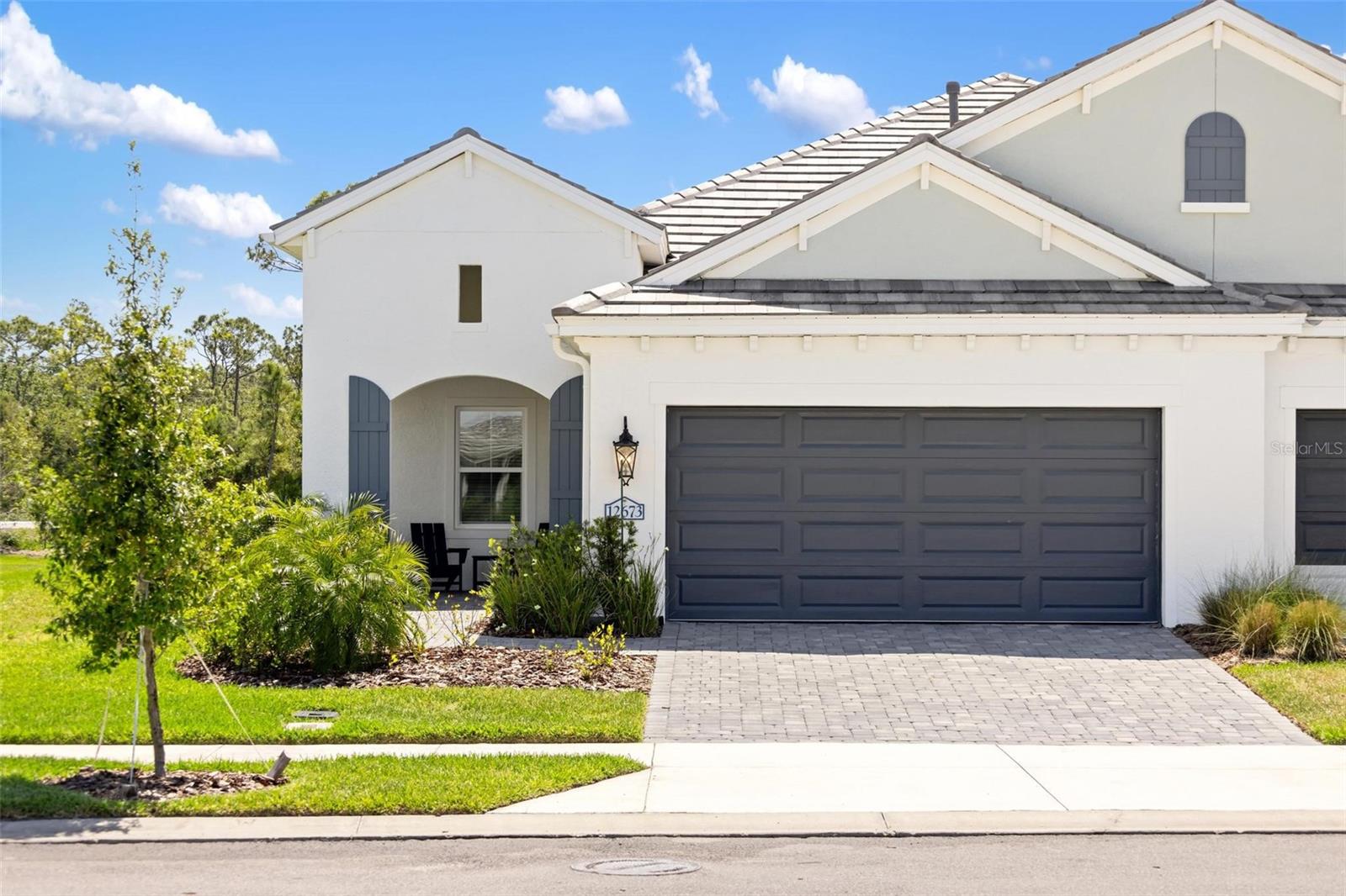 6 month rental available September 1st through through February 28th, 2026! (Not available outside those dates) This beautiful turnkey furnished 3 BEDROOM, 2 BATH VILLA with a DEN is located in the amenity-rich community of GRAND PALM in Venice, Florida. Thoughtfully styled with high-end coastal furniture, this light and bright home is as beautiful as it is comfortable. With IMPACT WINDOWS, NO CARPET, and LUXURY VINYL PLANK FLOORING throughout, it’s built for both style and comfort. The open layout seamlessly connects the kitchen, dining, and living areas—perfect for entertaining. Large sliding glass doors fully retract to open the living space to a private enclosed lanai. The PRIMARY SUITE offers a walk-in closet, dual vanities, and a sleek glass walk-in shower, while two guest bedrooms and a full bath are tucked on the opposite side of the home for added privacy. French doors lead to a DEN ideal for a home office or flex space. An oversized 2-CAR GARAGE with epoxy flooring and built-in storage adds function and convenience. Just minutes from Venice’s stunning beaches and the shops and restaurants of the new WELLEN PARK, the location is unbeatable. And when you’re home, enjoy Grand Palm’s unmatched amenities: multiple pools with waterslide and splash pad, a state-of-the-art fitness center with yoga and TRX, miles of trails, 2 dog parks, bocce ball, volleyball, basketball, and more. Available now through February 1, 2026. 6-month minimum per HOA.