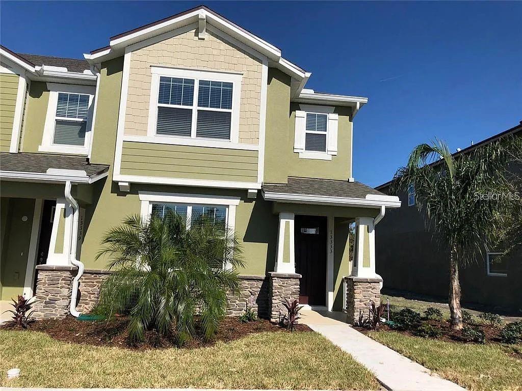 Welcome to this spacious 3-bedroom, 2.5-bath townhome located in one of Windermere’s most peaceful and family-friendly communities. This property stands out as one of the largest interior models in the neighborhood, offering generous living space and functional design ,perfect for families or anyone looking for extra comfort.
The home features a bright and open floor plan, a large living and dining area, and a modern kitchen with stainless steel appliances and ample cabinetry. The upstairs includes a convenient indoor laundry room, adding privacy and ease to your daily routine. The primary suite offers a walk-in closet, and the two additional bedrooms are spacious, each with their own closets and plenty of natural light.
Enjoy quiet evenings or morning coffee on your front porch, and take in the nightly views of Disney fireworks ,a magical benefit of living in this area. The community includes sidewalks, green spaces, playgrounds, and is just minutes from top-rated schools, major highways, shopping, and dining. Don’t miss the opportunity to live in one of the most desirable and growing areas of Windermere. Schedule your private showing today!