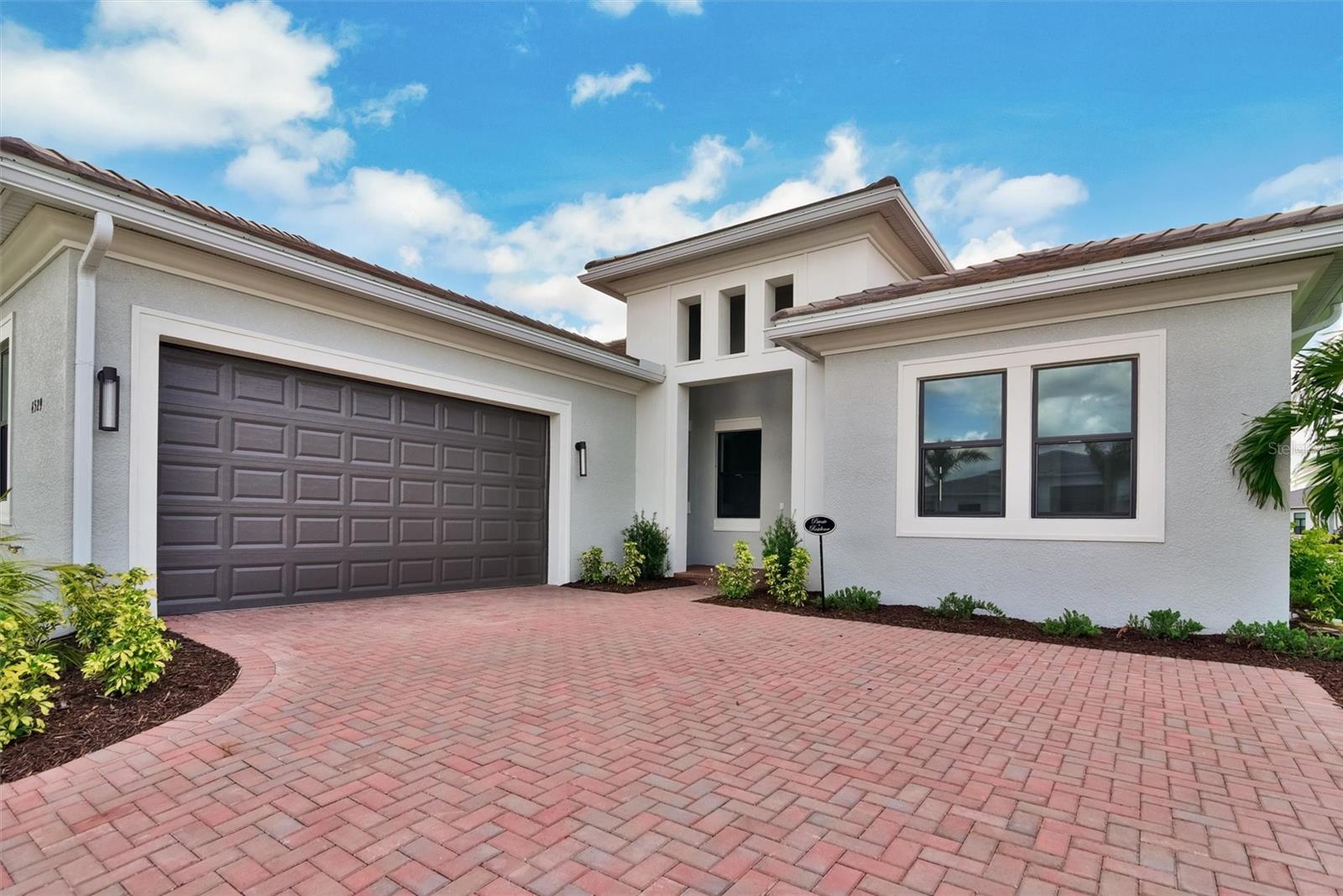 Elegant, brand-new 3-bedroom, 3.5 bath Monet floor plan home in exclusive Artistry Sarasota community, with upscale amenities from resort-style pool with beach entry, to fitness center with clubhouse, courts and playground, to miles of scenic walking trails. Conveniently located to shopping, dining, I-75 and downtown Sarasota--and a short drive to the sugar-sand beaches of Siesta Key. Artistry Sarasota combines the serenity of rural living with easy access to the vibrant arts and entertainment scene of Sarasota. The inviting open floor plan features a spacious Family Room and Island Kitchen looking out on a lovely pond and lanai. The large kitchen features ample cabinet and counter space with quartz countertops and a gas cooktop. A separate den, dining room or office is included off the entry. The corner lot affords extra privacy and outdoor space for enjoyment. A pristine home in an ideal location to enjoy Gulf Coast living at its best.
No pets, no smoking, no lock changes. Tenant must make property available for 45-day and 11-month builder checks and owner inspection 30 days prior to end of lease.