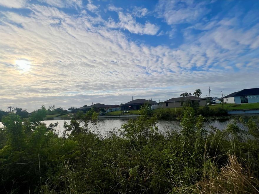 Nice canal lot located in a well developed area of SW Cape Coral. Close to schools, shopping and library.