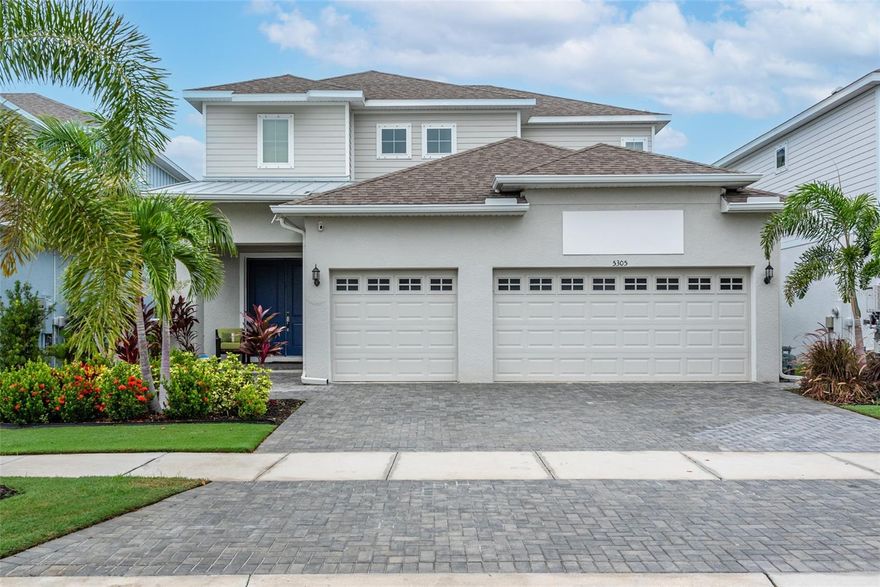 Experience the ultimate in luxury coastal living at MiraBay, one of the Tampa Bay area’s most exclusive gated waterfront communities. This stunning 4-bedroom, 3.5-bath rental home offers resort-style living with your own private boat dock with lift and a sparkling saltwater pool — all with lawn and pool care included for effortless enjoyment.

Step inside to a bright, open-concept floor plan designed for comfort and entertaining. The gourmet kitchen is a chef’s dream, featuring a large island with seating, quartz countertops, stainless steel appliances, and a pot filler over the gas cooktop — all open to the spacious living and dining areas filled with natural light and water views.

The primary suite, located on the first floor, is a tranquil retreat offering a spa-like bathroom with dual quartz vanities, a walk-in closet, and an oversized custom shower. Upstairs, you’ll find a versatile bonus room and three additional bedrooms, including a second suite with a private bathroom — perfect for guests or multi-generational living.

Enjoy the Florida lifestyle outdoors with your private boat dock with lift (10,000 lb capacity) for easy access to the water, and a screened saltwater pool ideal for relaxing or entertaining.

As a tenant in MiraBay, you’ll have access to incredible community amenities — including a clubhouse, resort-style pools with waterslides, fitness center, tennis and basketball courts, playgrounds, and scenic walking trails.

A golf cart is available for tenant use (with proof of insurance; tenant responsible for maintenance).
This rental home truly has it all — luxury, convenience, and the best of waterfront living in one of Florida’s premier communities.

Welcome Home! There is a one time $125 Tenant Processing Fee due at move in along with rent and deposit.

Schedule your private tour today!  You are welcome to apply for the rental AFTER SEEING IT at:  http://SuburbanTampaRentals.com ( Property Search - Enter the rental address - Select Apply Now)