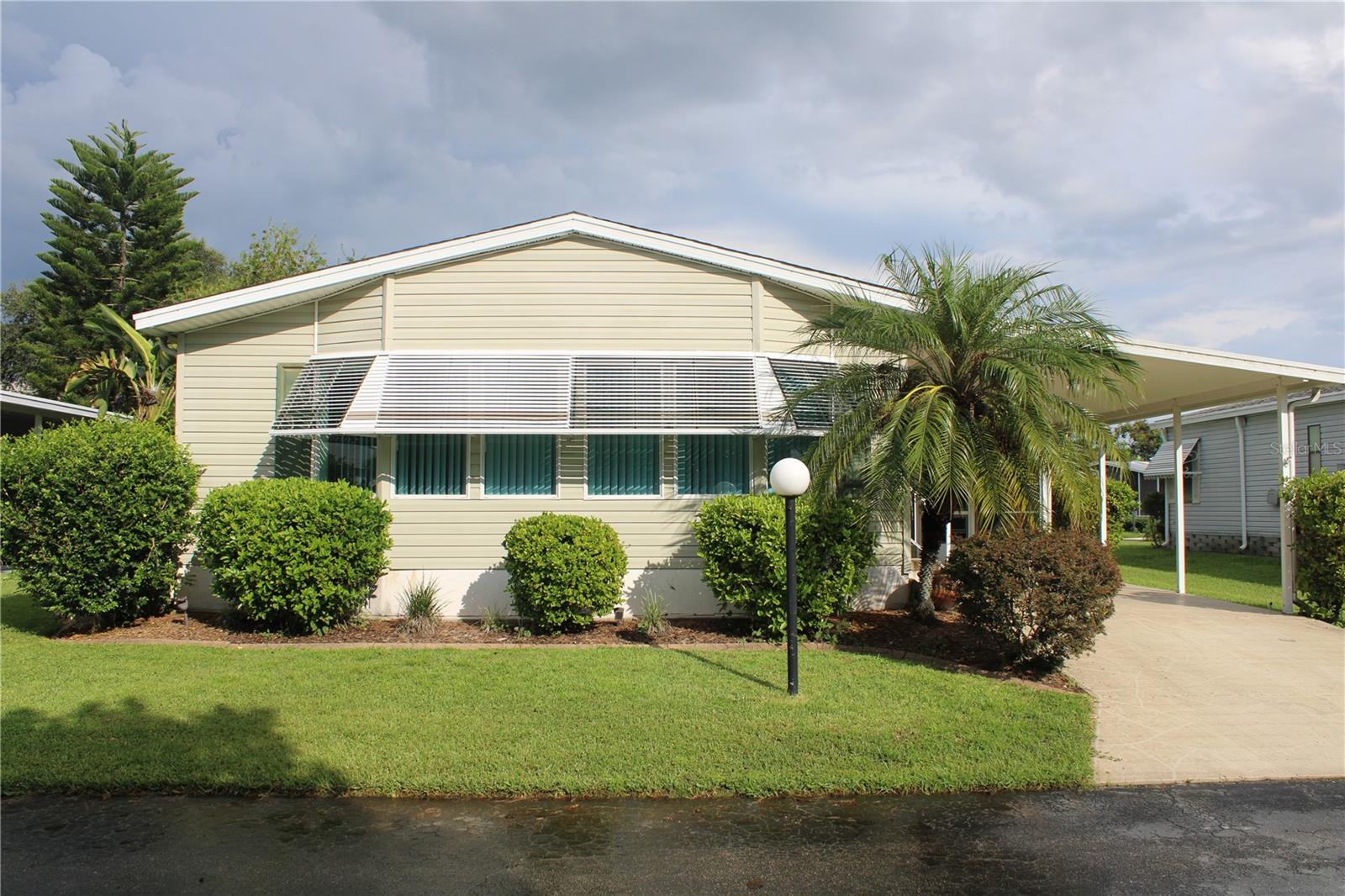 TERRA SIESTA MOBILE HOME PARK welcomes you home to beautiful Ellenton. New to the rental market and perfect for our Northern friends looking to escape the harsh winter months is this lovely manufactured home featuring 2 bedrooms 2 bathrooms, and a Florida room. You will love the floor plan that offers you a large formal living, separate family room, eat-in space in kitchen, carport long enough for 2 cars, a utility shed for storage and a washer and dryer. This community also offers you 2 clubhouses, 2 pools (one heated), pickleball, shuffleboard, horseshoes and a separate area available for boat and RV storage for an additional fee. If you enjoy meeting new friends and socializing there are many community events available that will keep you busy and make you feel at home. Conveniently located near grocery stores, dining, Buffalo Creek Golf Course, Buffalo Creek Park, a new Lowes and adjoining stores right around the corner, the Ellenton Outlet Mall and access to the I-75. Terra Siesta offers you so much without breaking your wallet. Contact us today and book your guest reservation. You will not be disappointed.