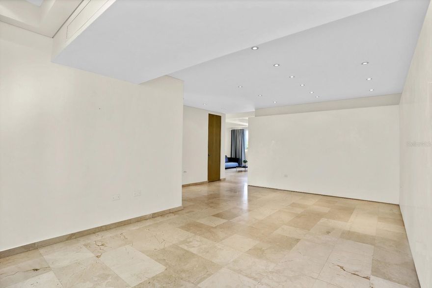 One or more photo(s) has been virtually staged. Elegant and spacious, this 2,195 sq. ft. apartment is perfectly situated just one block from the beach in the heart of Ocean Park. Designed for both comfort and functionality, the home features an open-concept layout that welcomes natural light through large windows and glass doors. The fully equipped kitchen offers dual circulation, making it ideal for both everyday living and entertaining. A generous family room with a balcony flows seamlessly into the living area.
The apartment includes three bright and comfortable bedrooms, with the master suite offering a walk-in closet and a private en-suite bathroom. Two covered parking spaces are located side by side.  Set within boutique building, this residence is part of a quiet, family-friendly community. The building is equipped with a full power generator that supplies electricity to the entire apartment, as well as a water cistern for added peace of mind.
This is a great chance to live near the beach in one of San Juan’s most popular neighborhoods—ideal for anyone looking for a laid-back lifestyle with easy access to everything.
To move in, the rental terms require first and last month’s rent plus a security deposit. Appointment available starting on November 1st